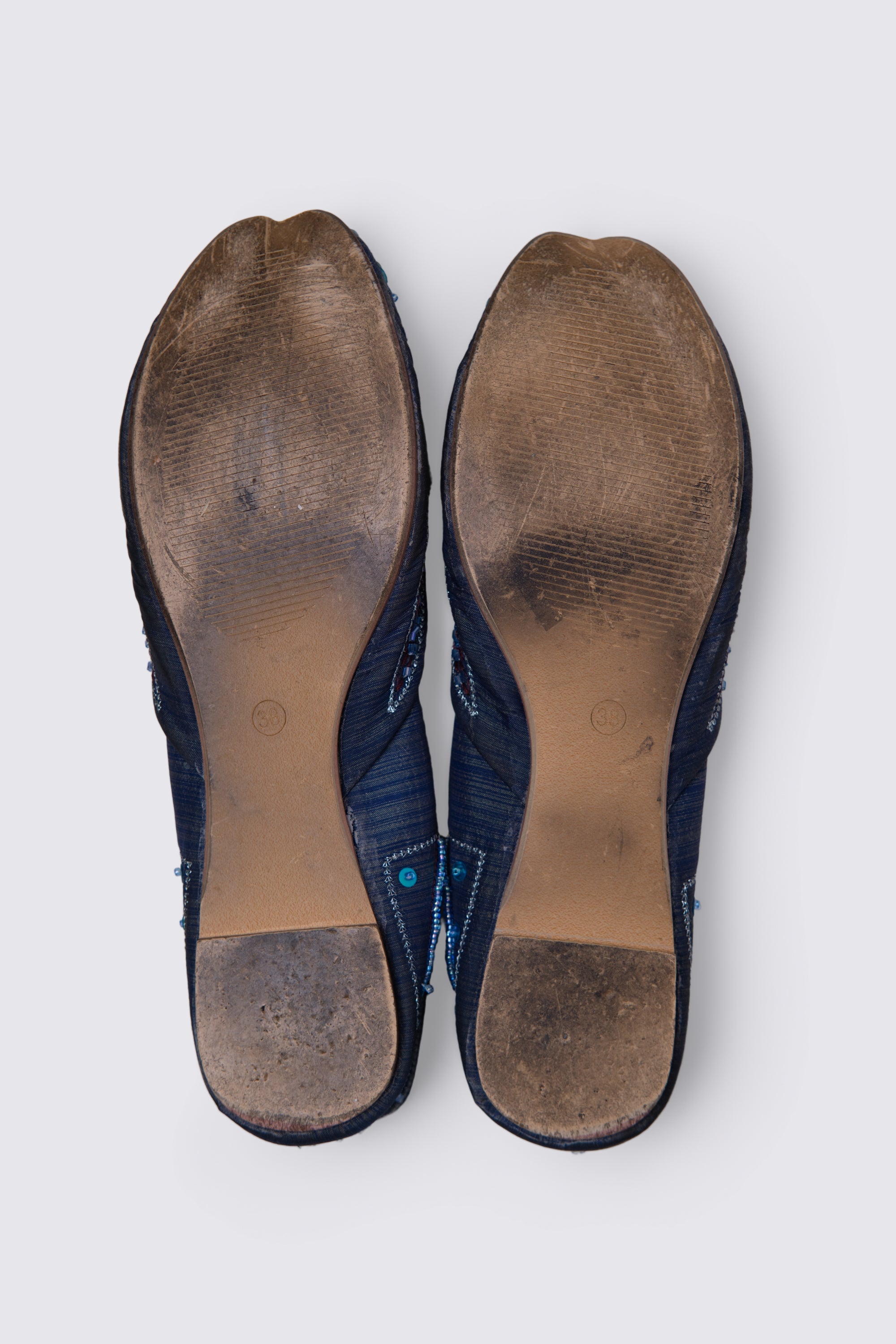 Y2K Euro Beaded Ballet Flats