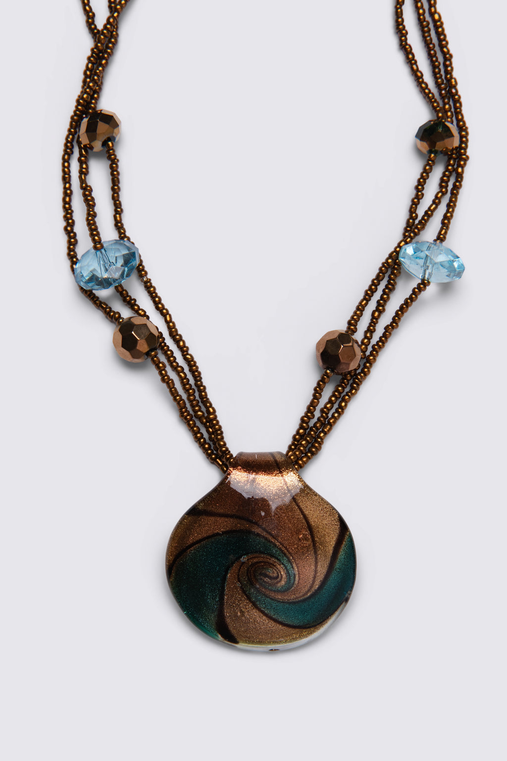 Y2K Murano-Style Art Glass Pendant