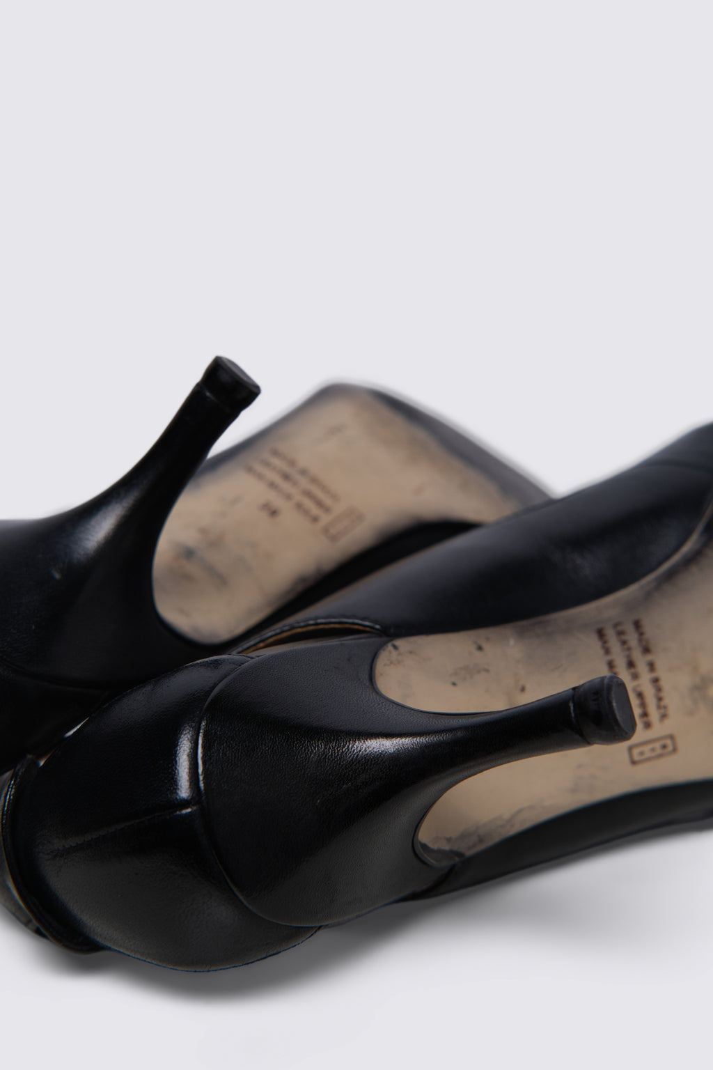 Y2K Bronx Woven Leather Pumps