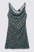Y2K My Michelle Geo Print Mini Dress