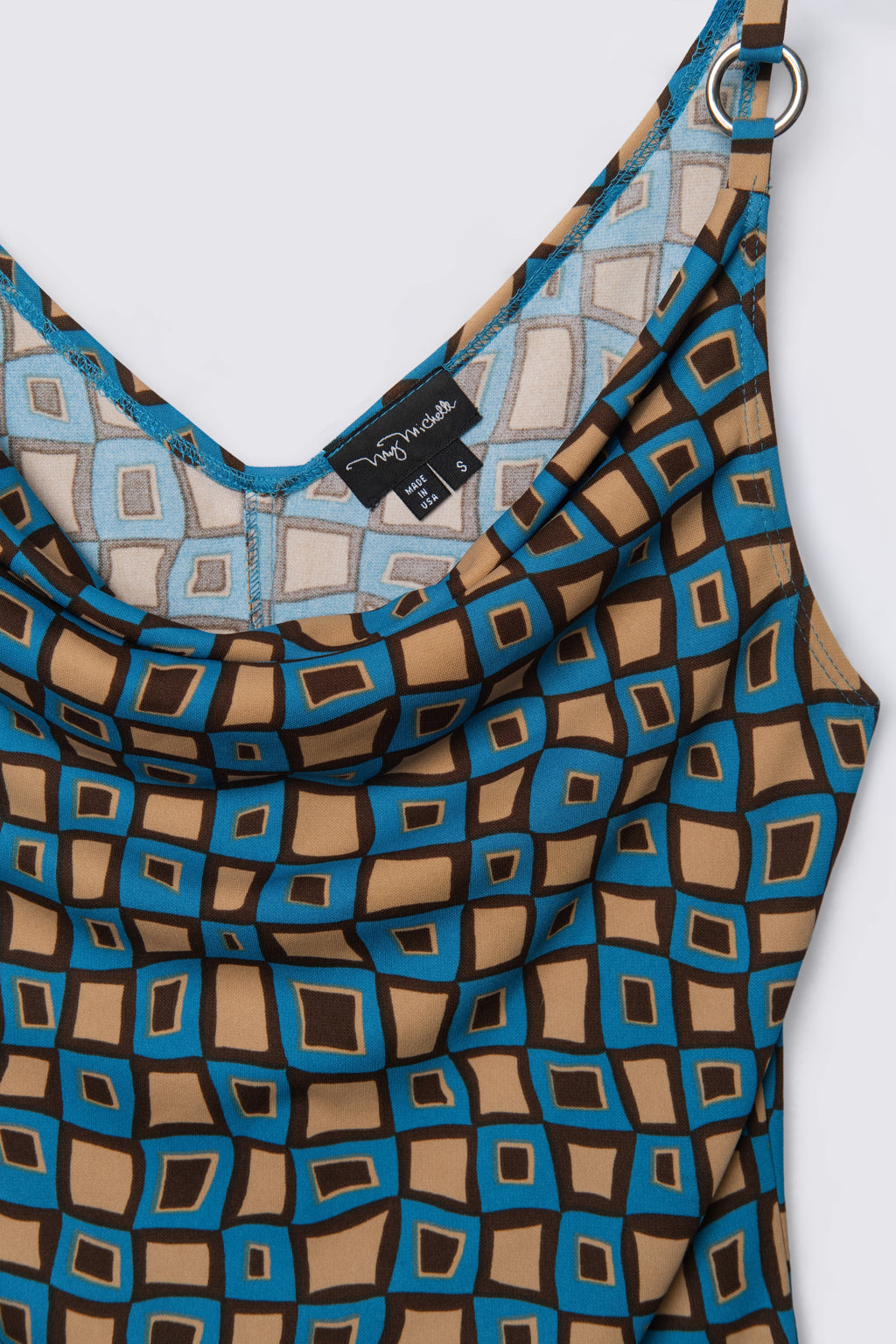 Y2K My Michelle Geo Print Mini Dress