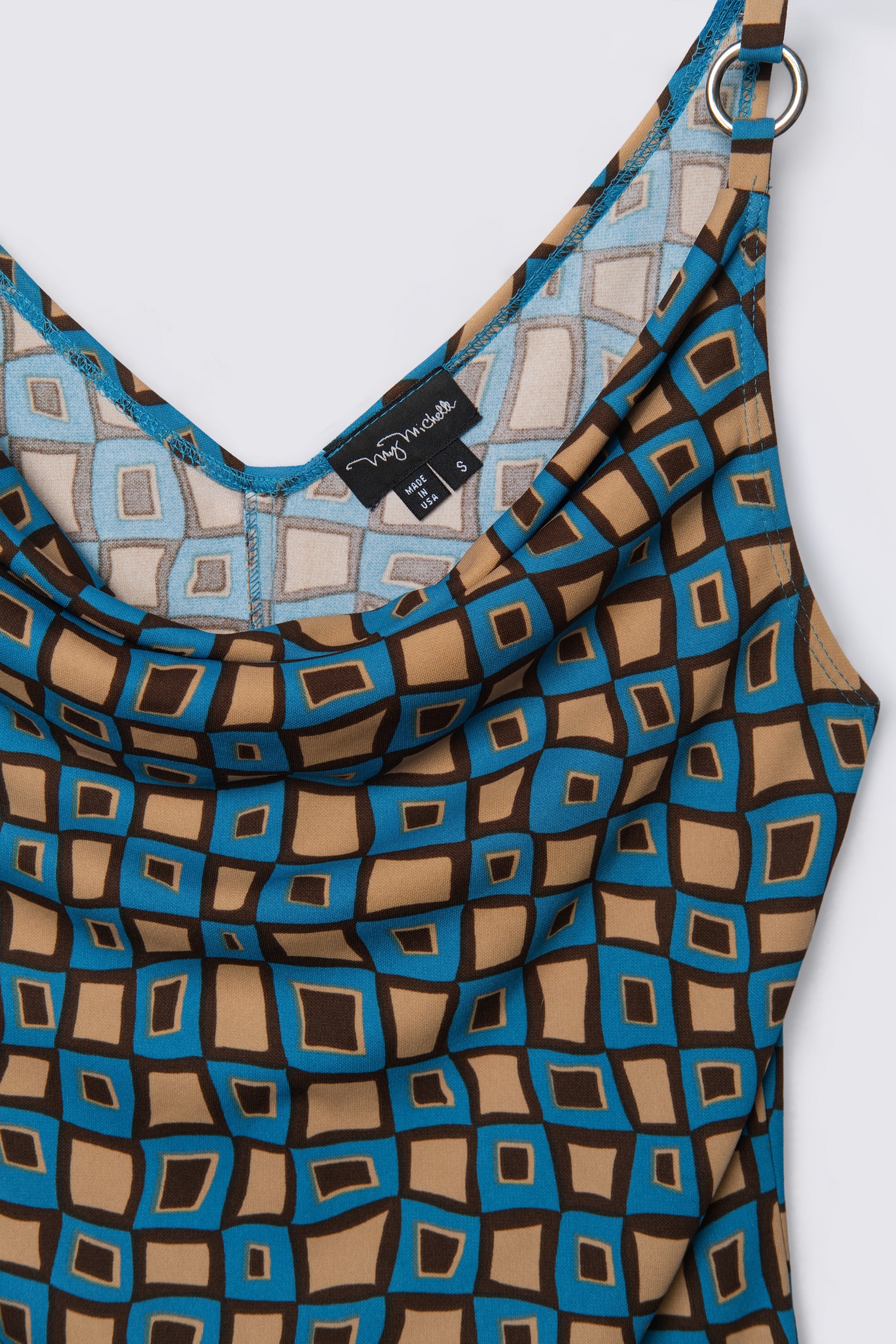 Y2K My Michelle Geo Print Mini Dress