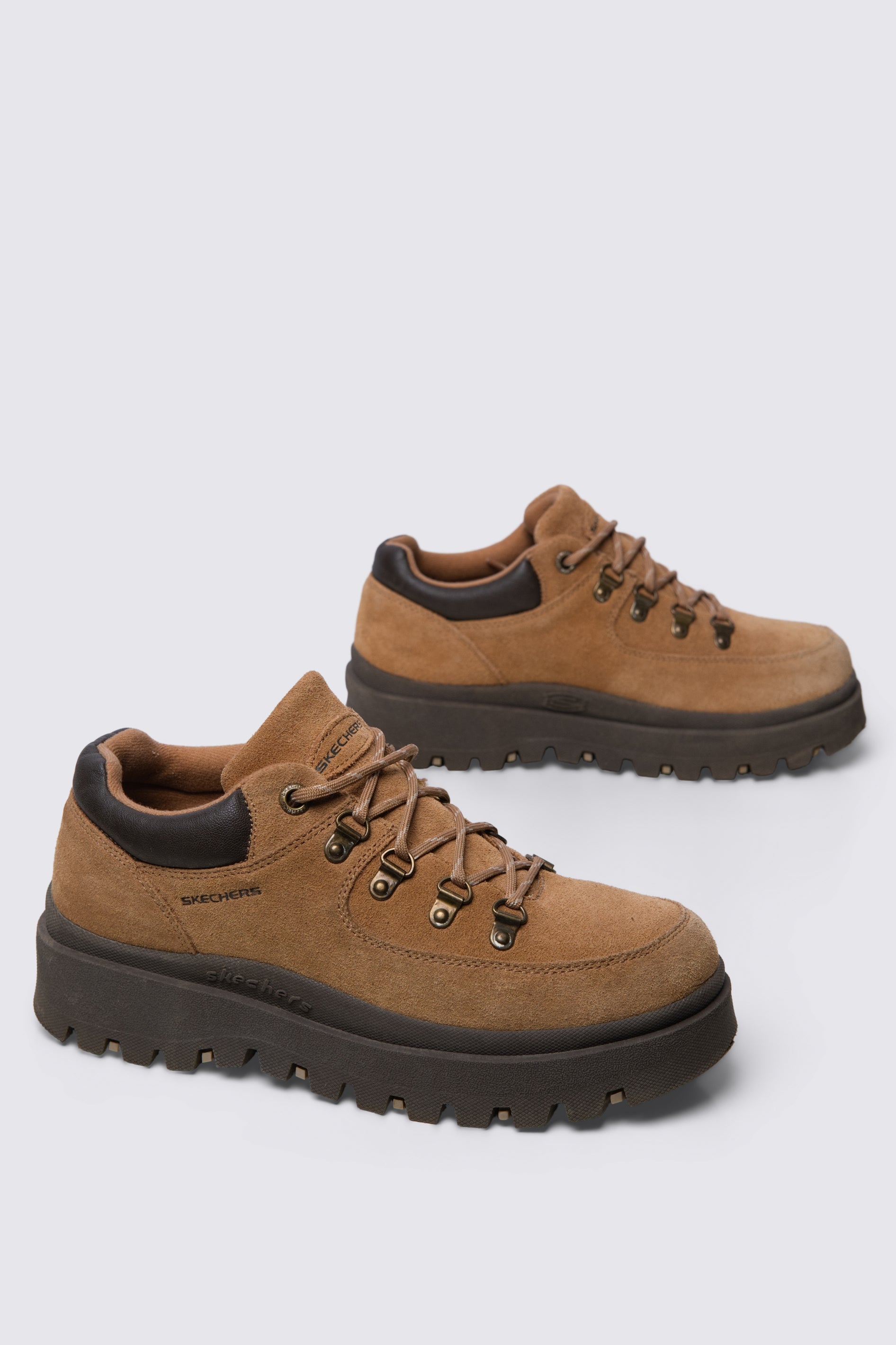 Y2K Skechers Chunky Suede Work Boots