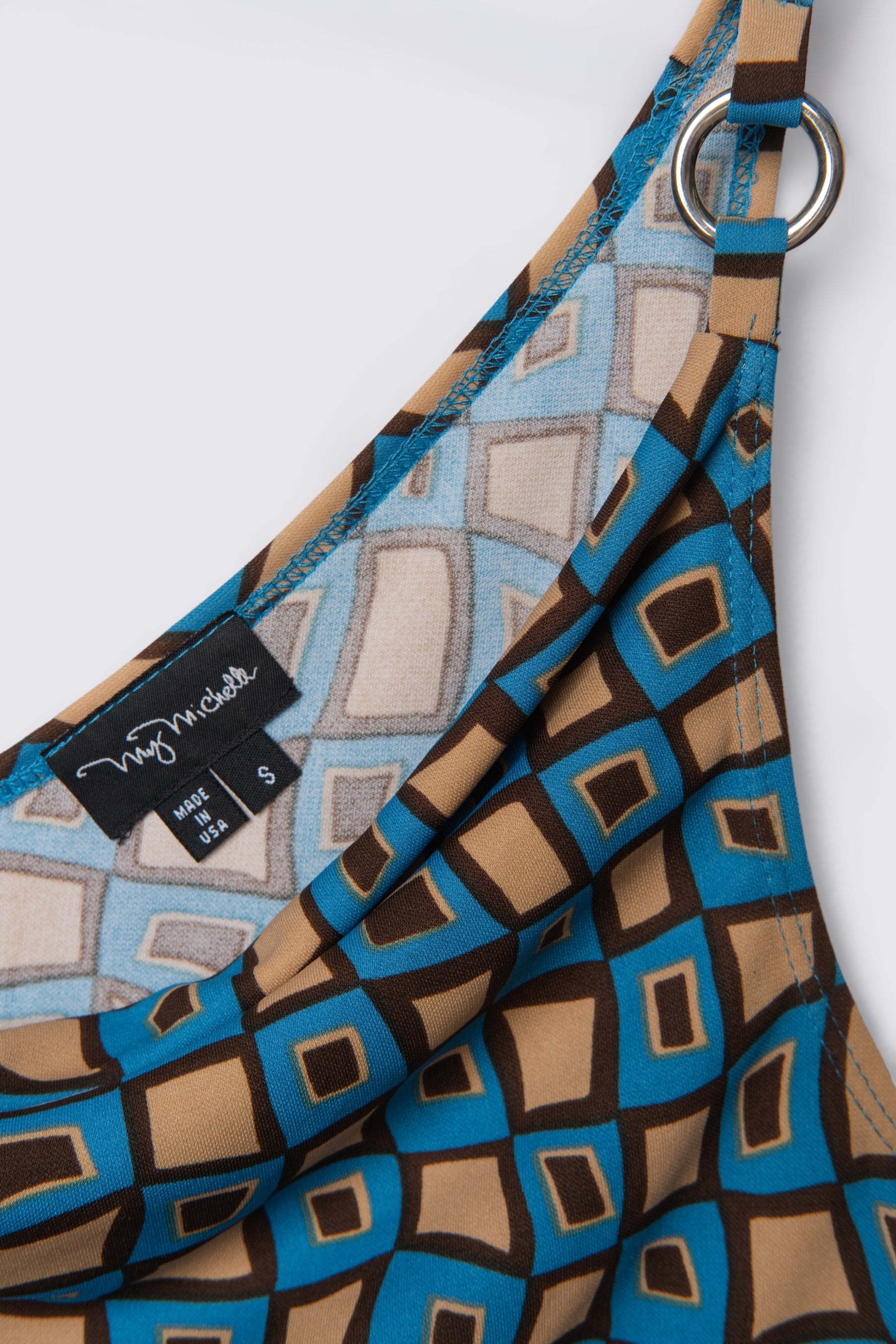 Y2K My Michelle Geo Print Mini Dress