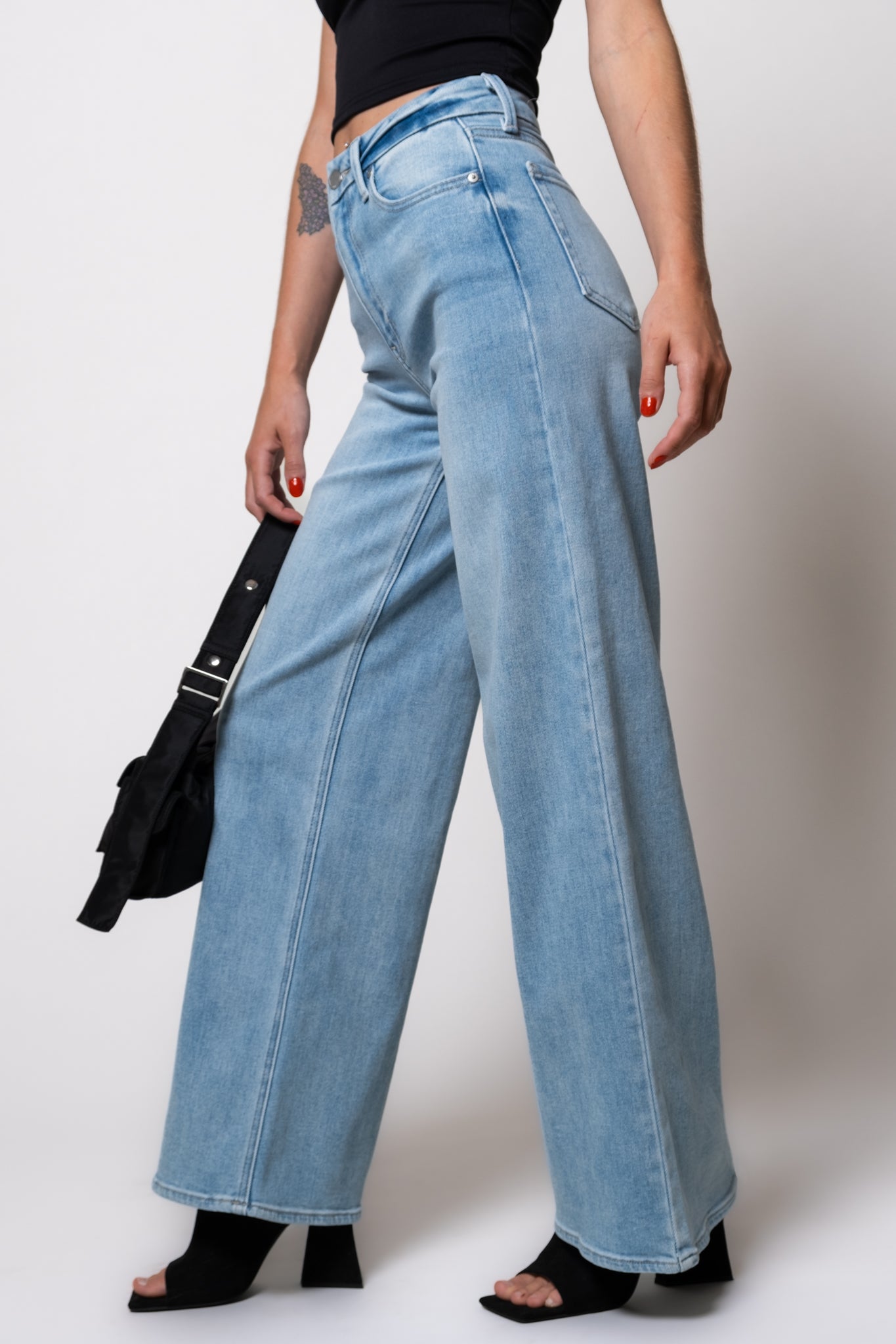 Just jeans womens wide leg jeans clearance