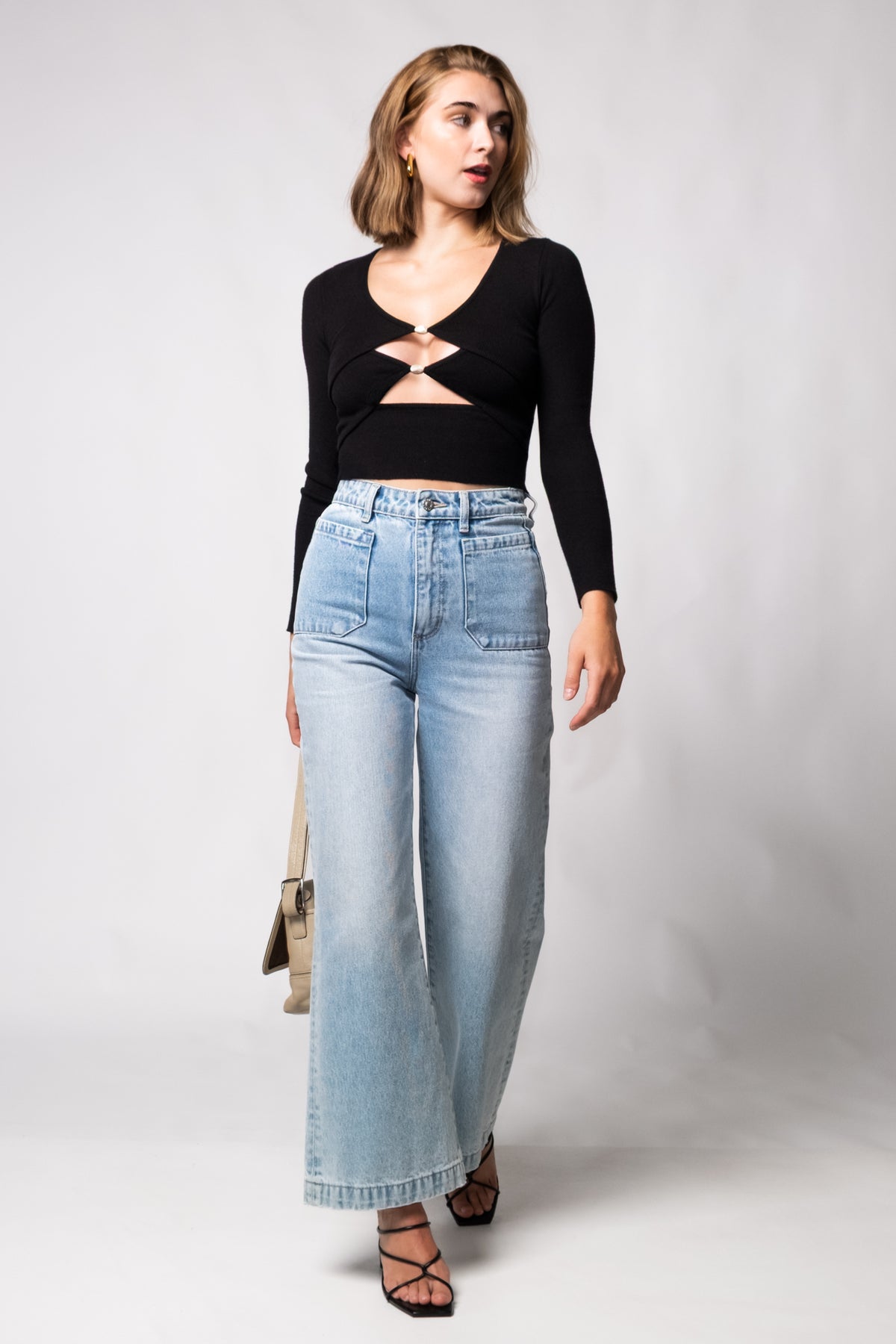 MINKPINK Saylor Cutout Knit Top