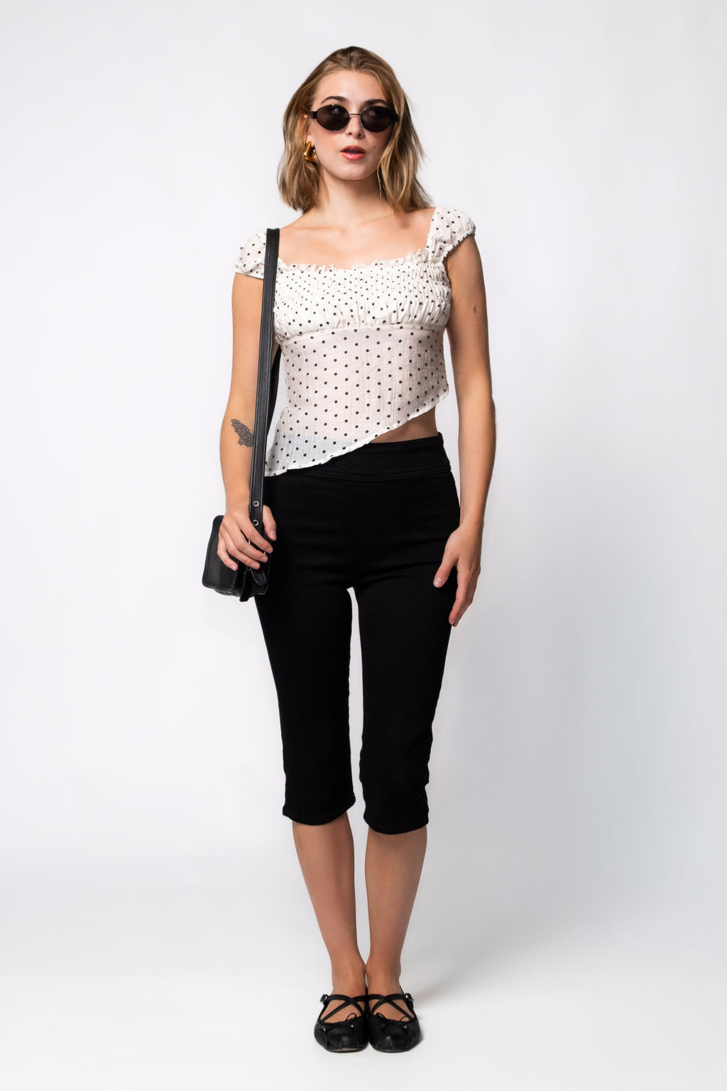 Sideline Polka Dot Top