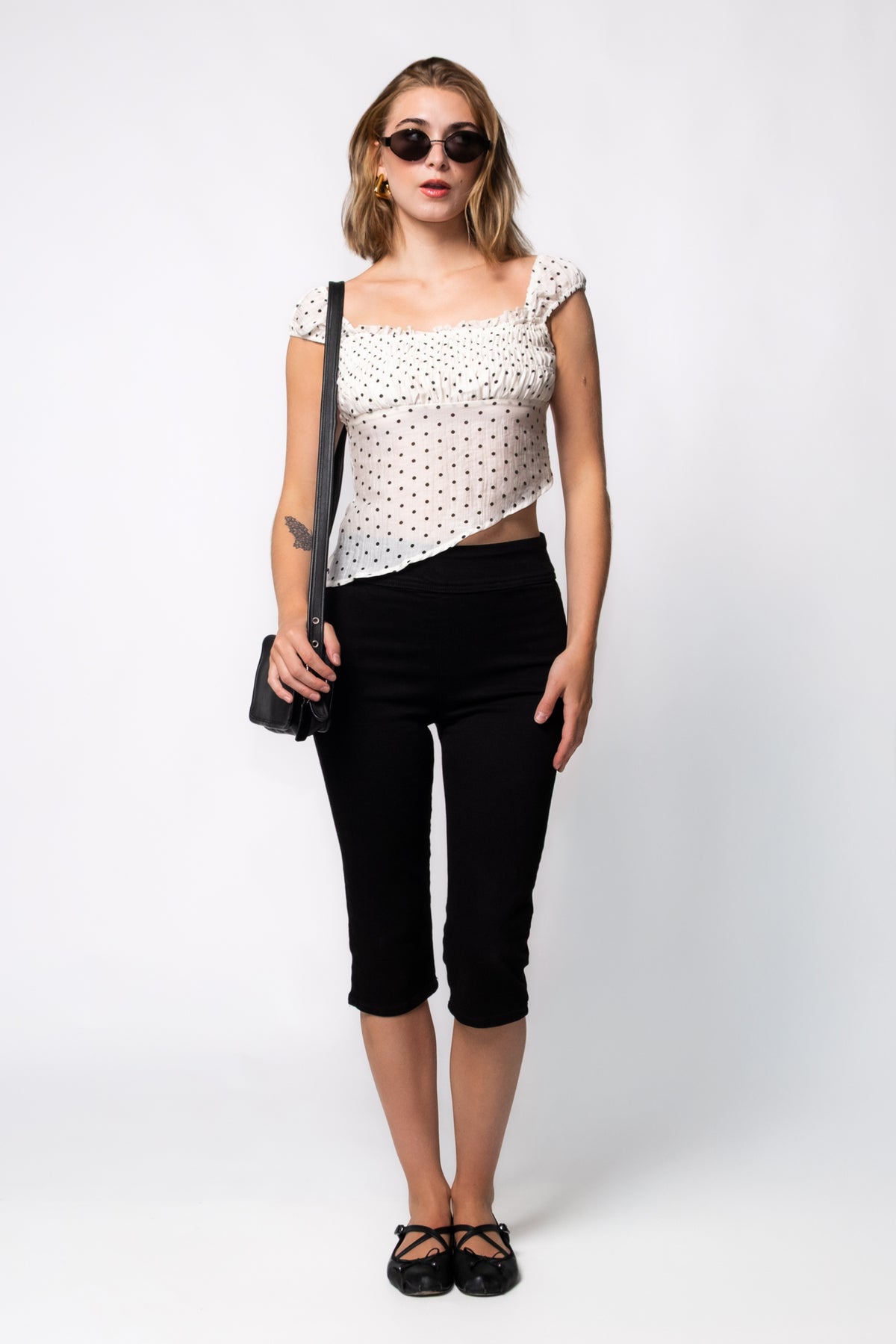Sideline Polka Dot Top
