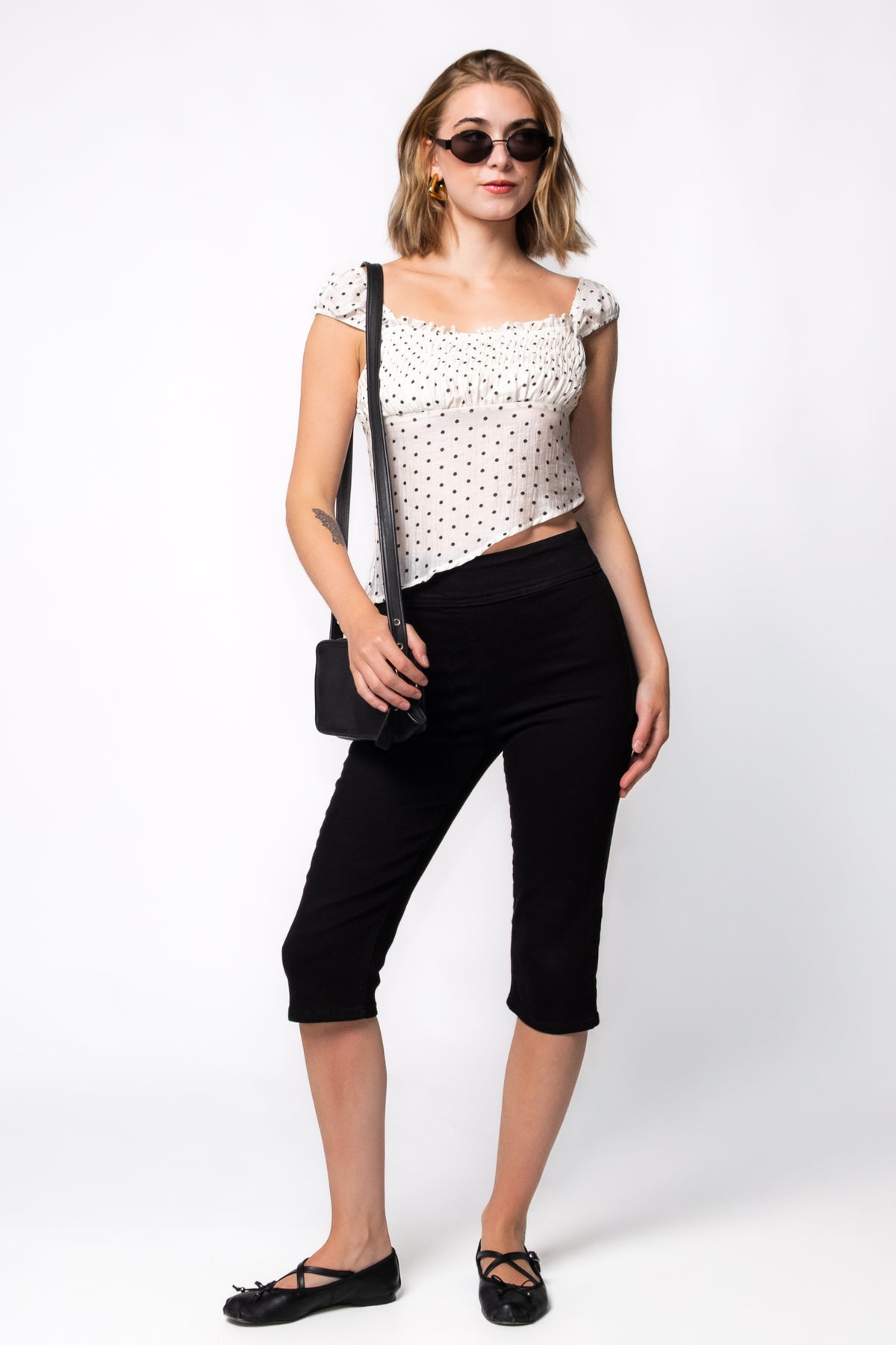 Sideline Polka Dot Top