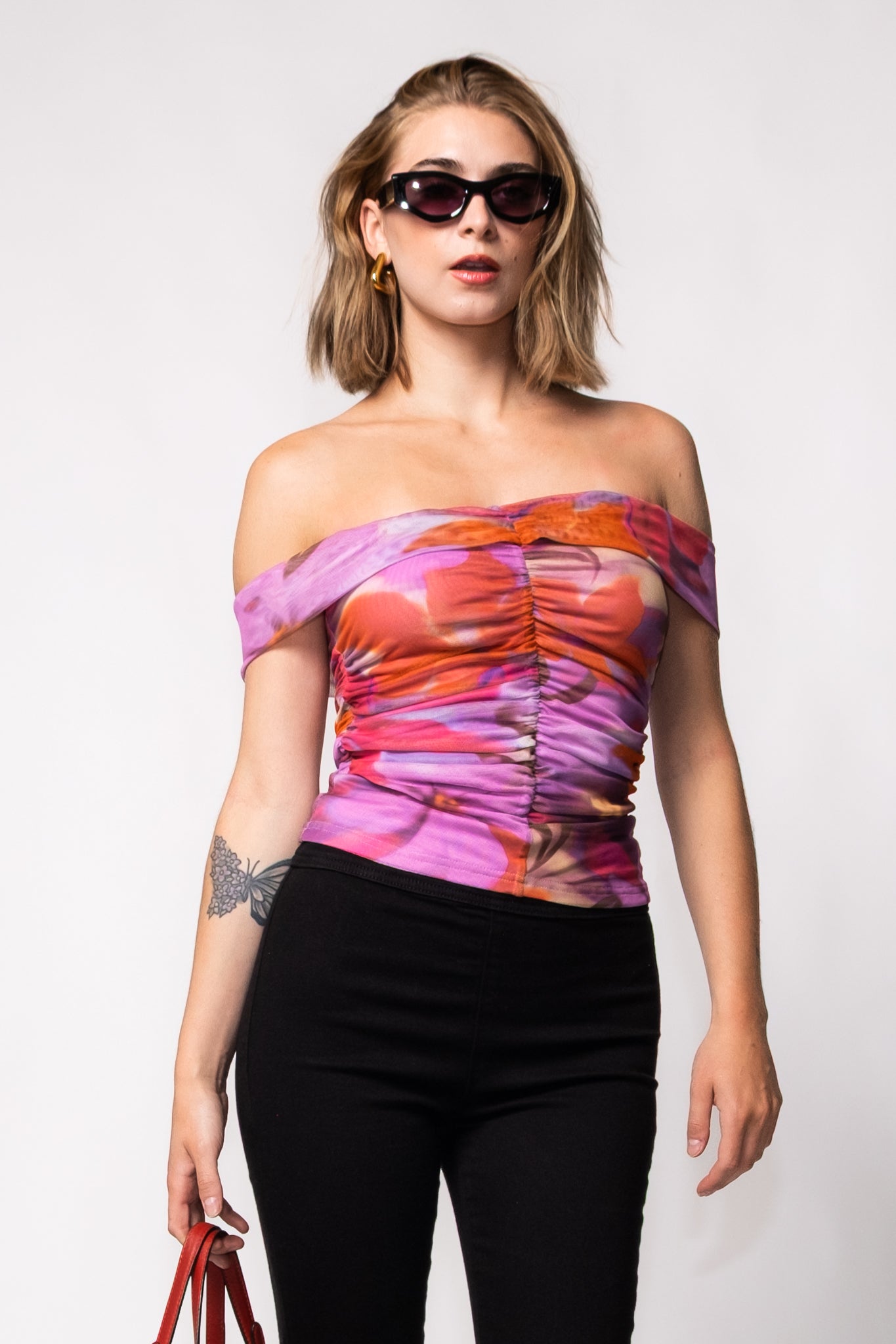 MINKPINK Sierra Mesh Top – Calico