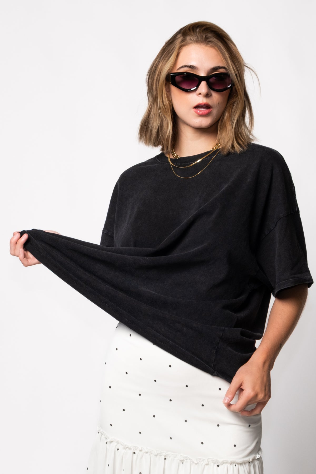 Everyday Oversize Crewneck Cotton Tee