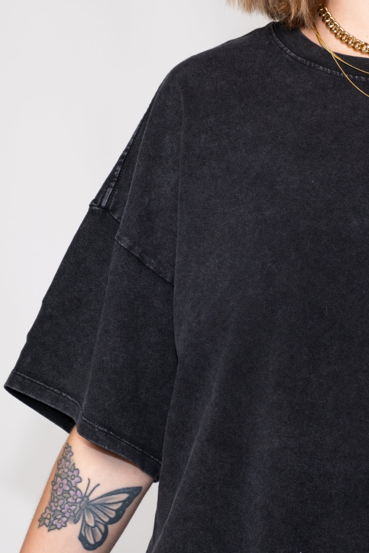 Everyday Oversize Crewneck Cotton Tee