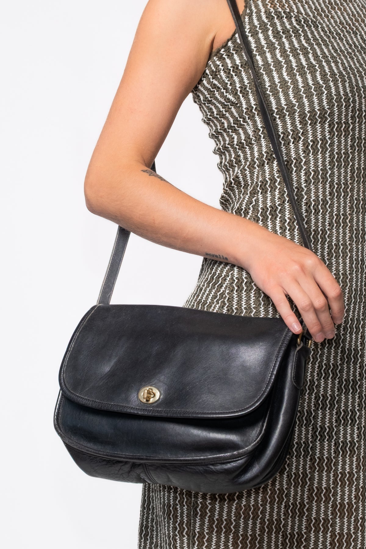 Golddust Vintage Heritage Turnlock City Bag