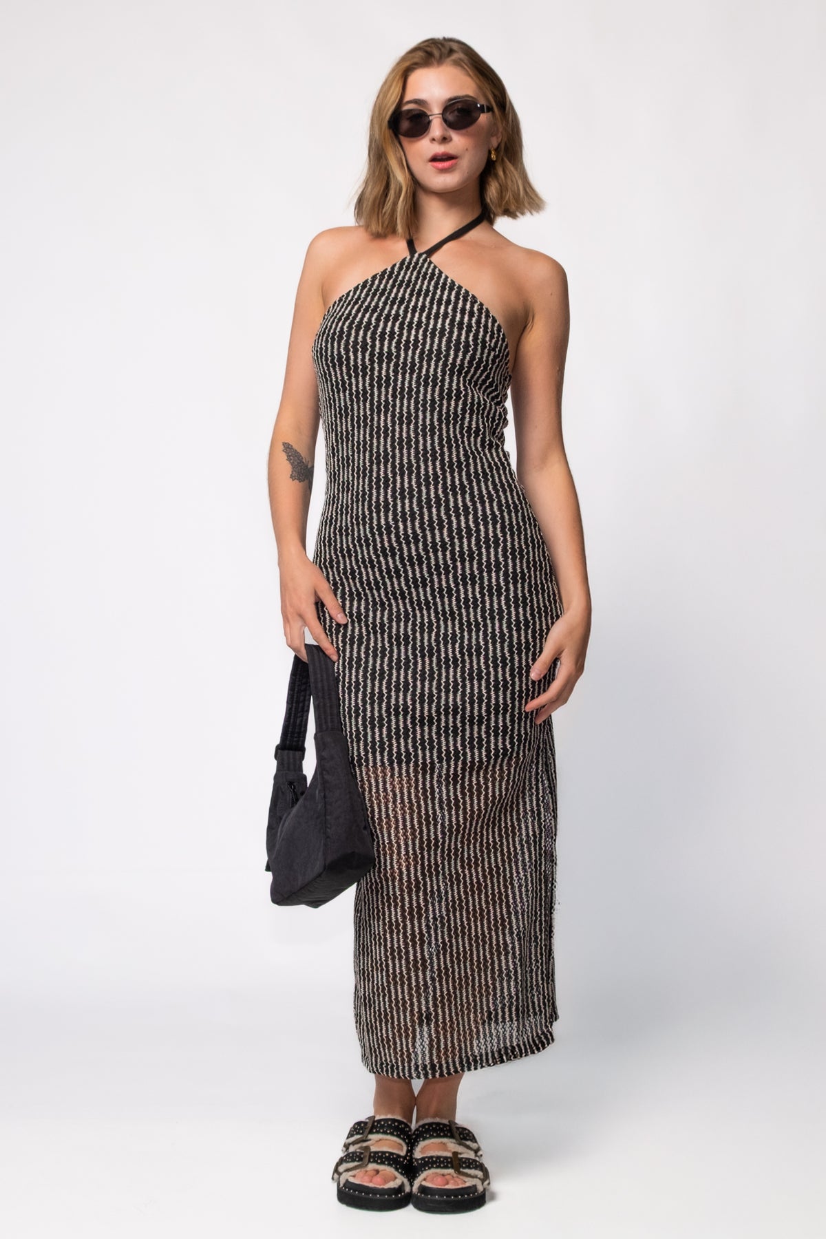 Steve Madden Tatum Halter Dress