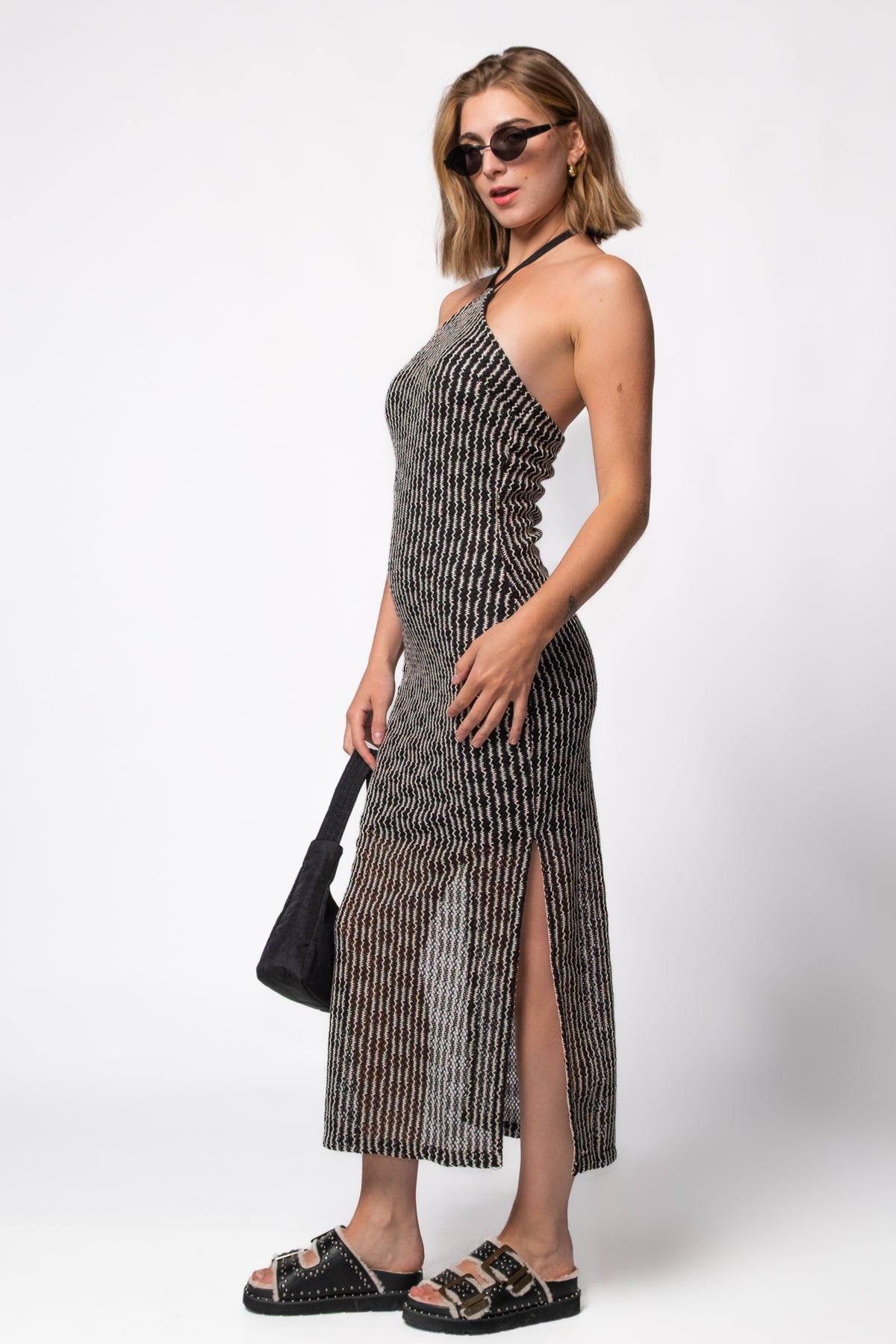 Steve Madden Tatum Halter Dress