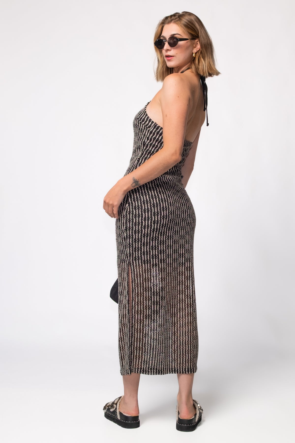 Steve Madden Tatum Halter Dress