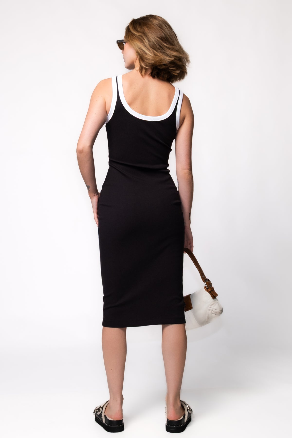Steve Madden Azalea Ribbed Tank Dress