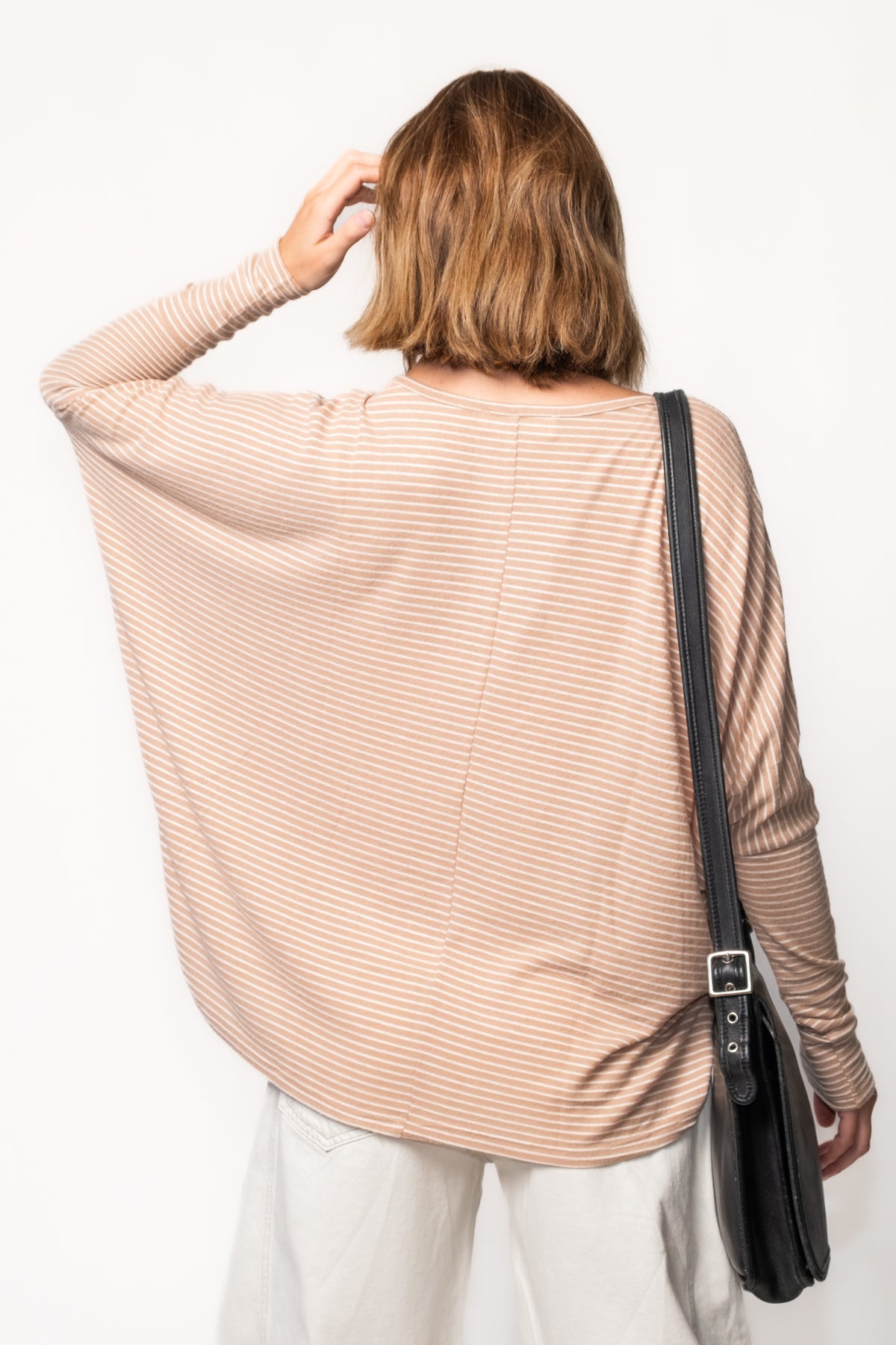 Studio Striped Long Sleeve Tee