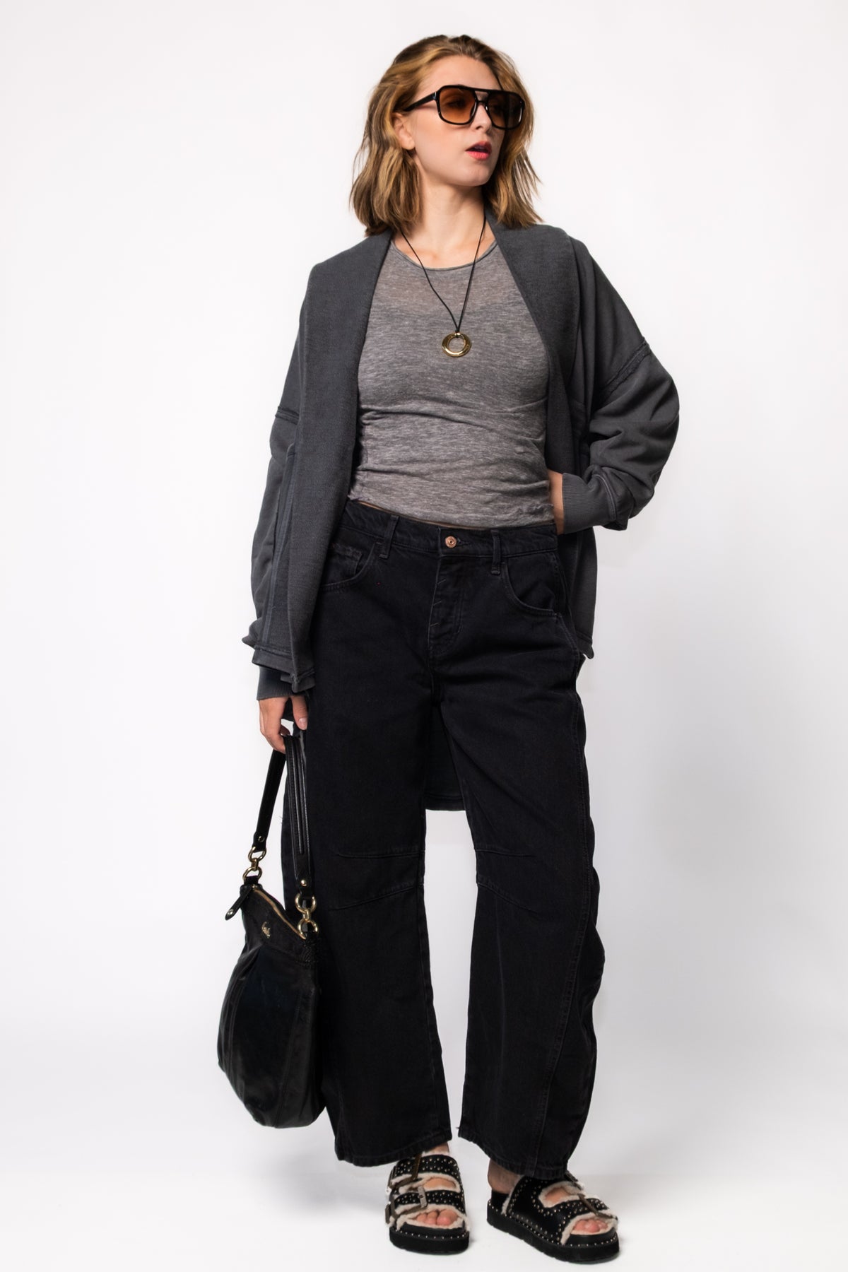 Free People Be My Baby Long Sleeve Layering Top