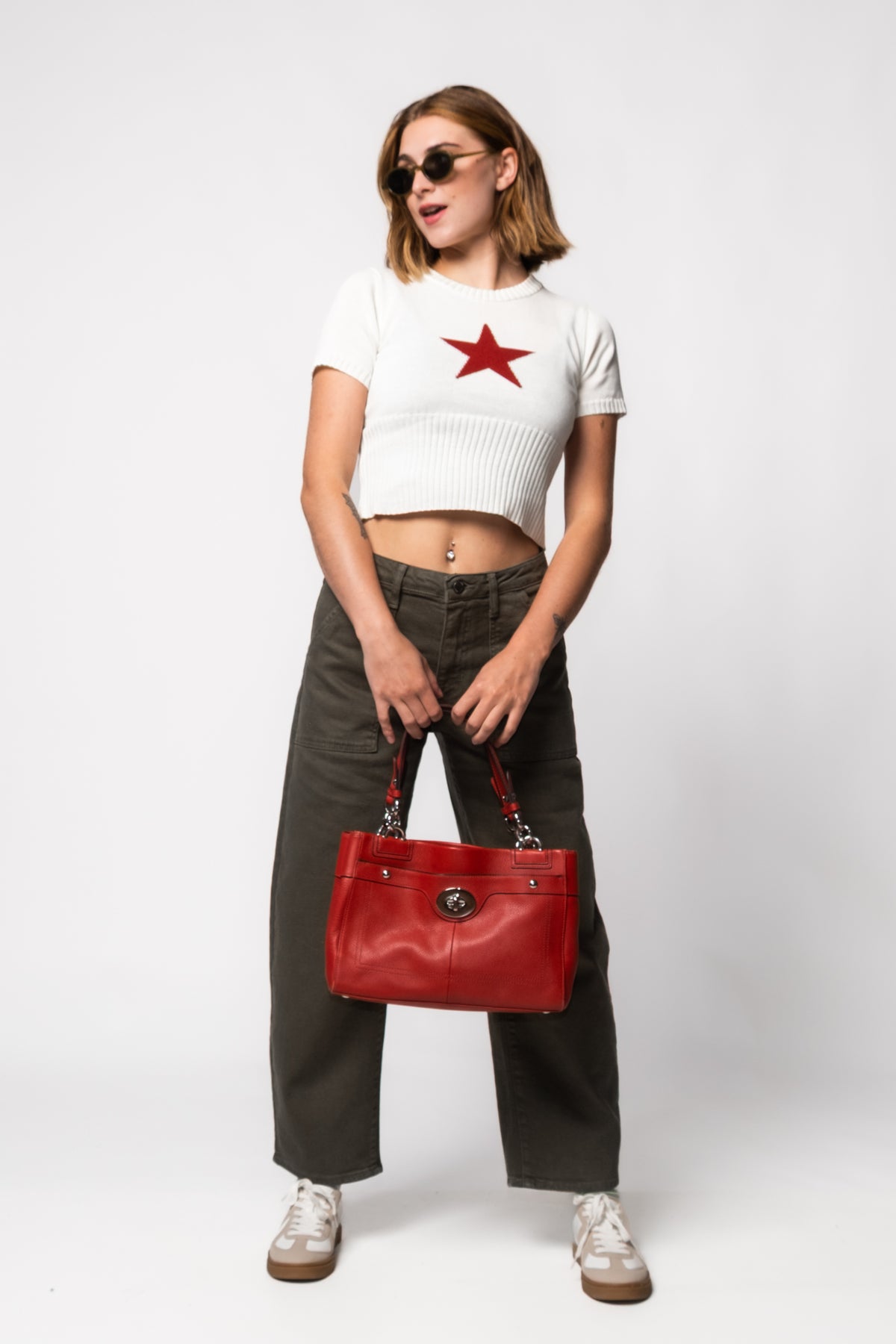 Just Black Utility Pocket Barrel Leg Jeans