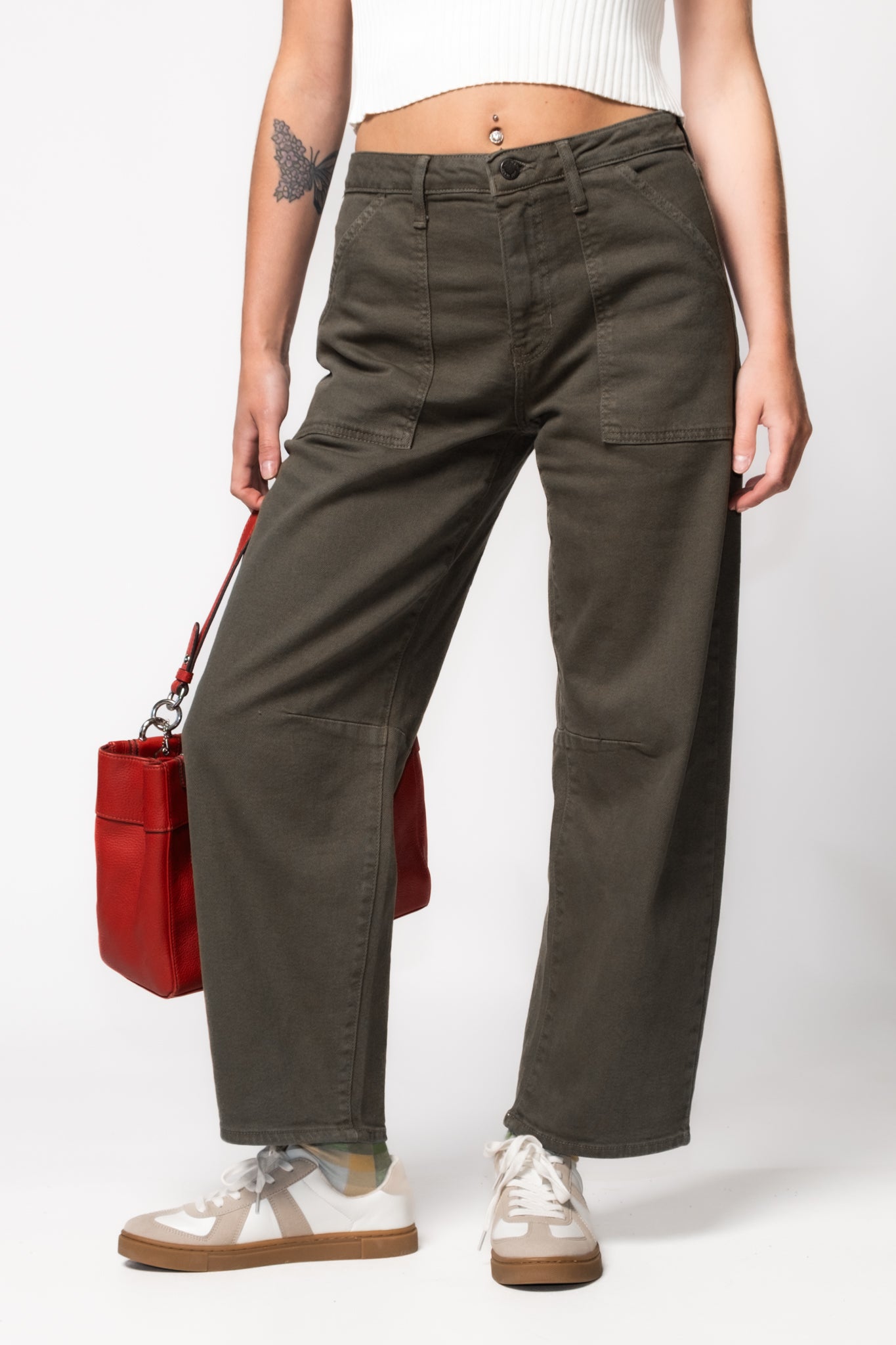 Just Black Utility Pocket Baby Barrels