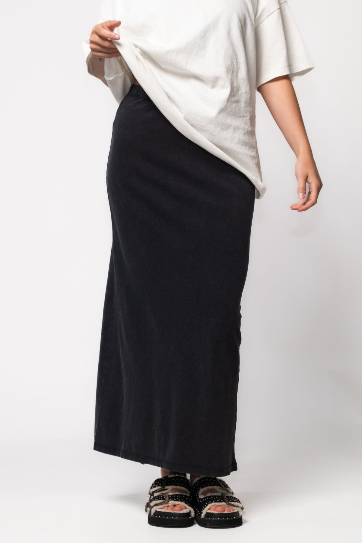 Ella Essential Jersey Maxi Skirt