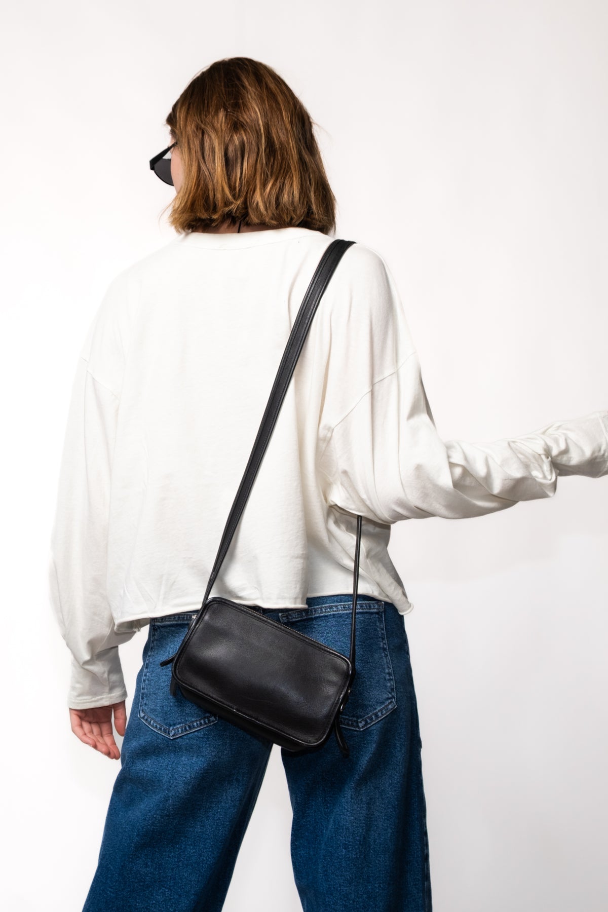 Frame Long Sleeve Cotton Tee