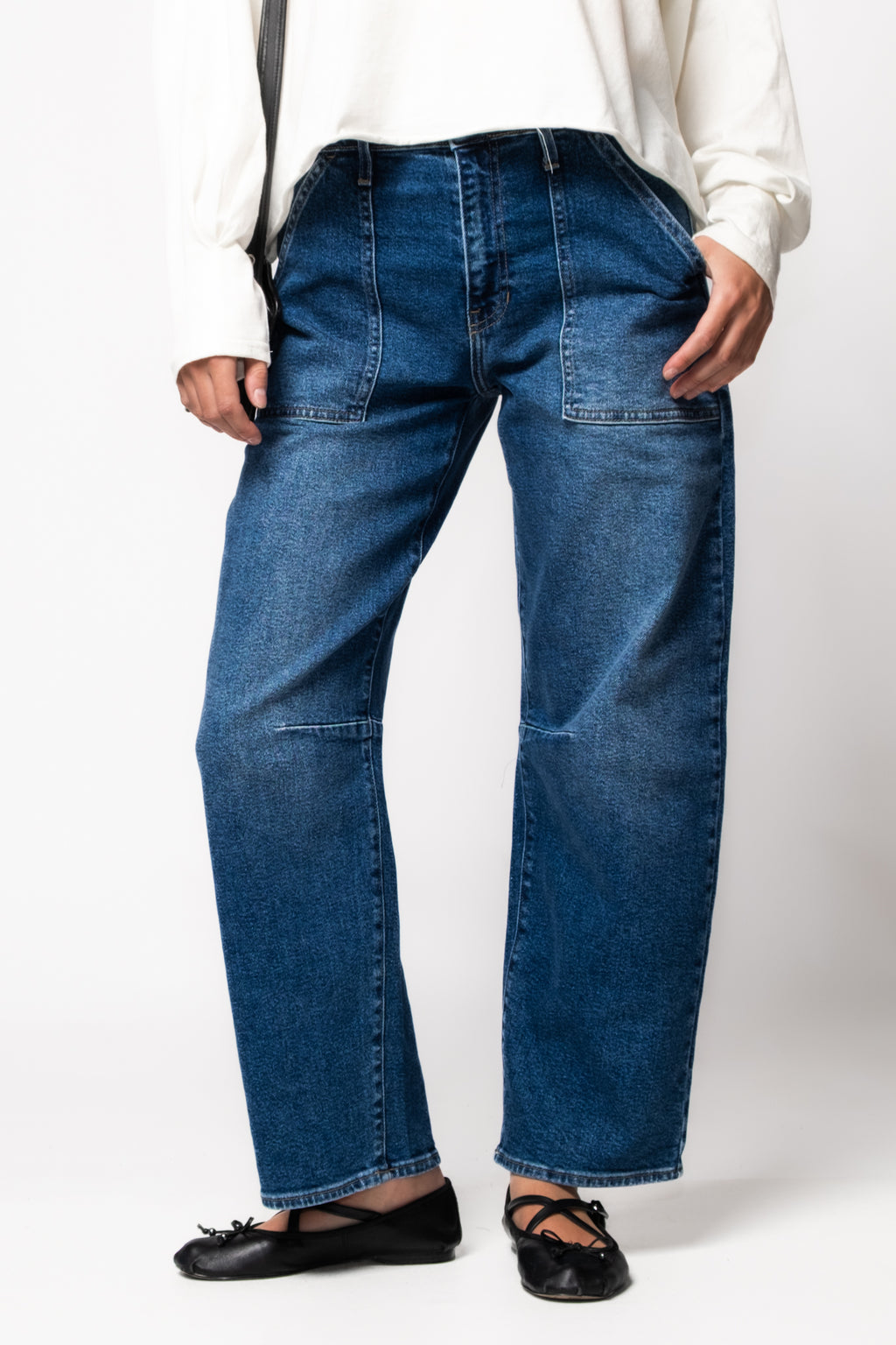 Just Black Utility Pocket Baby Barrels