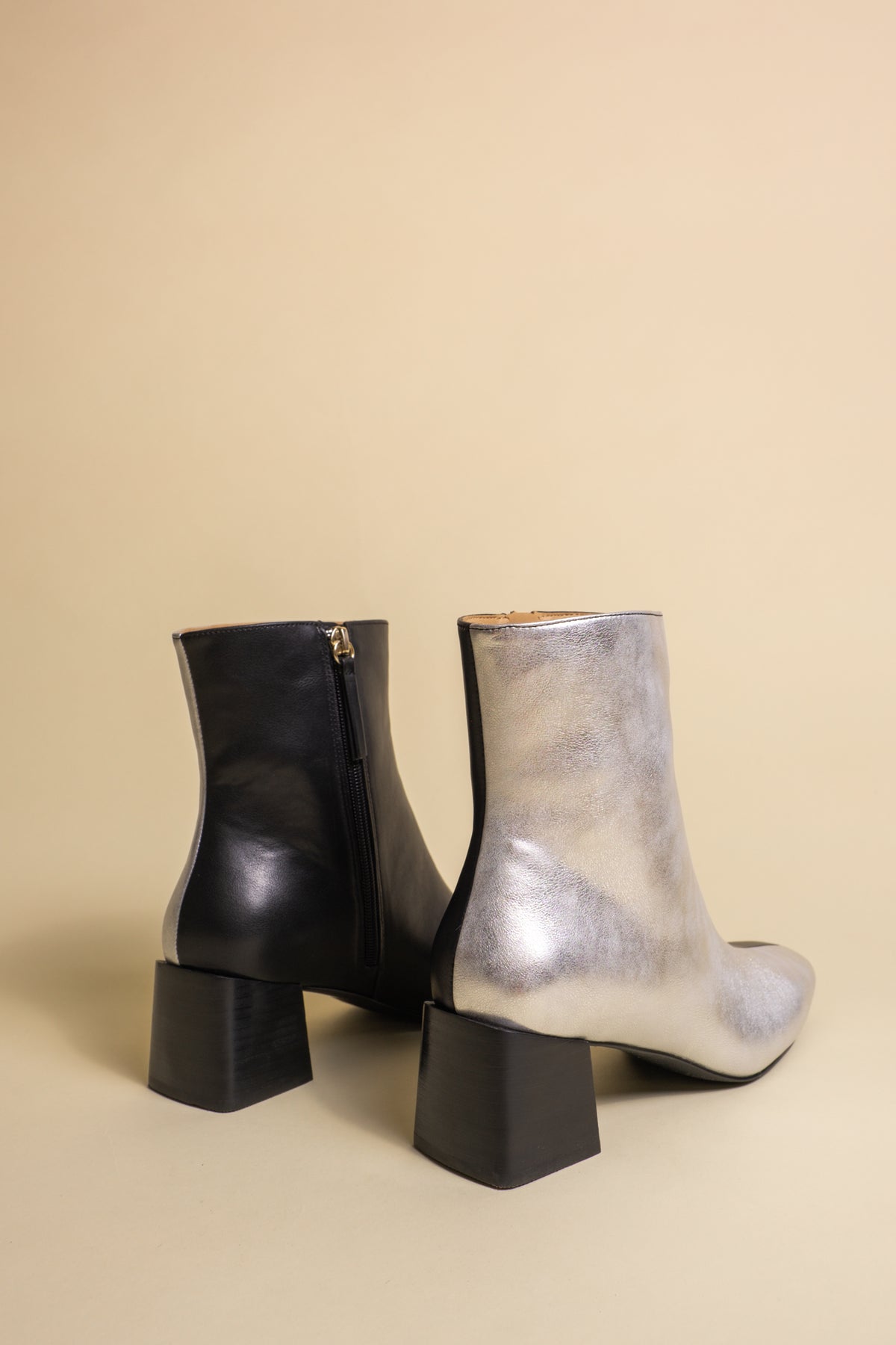 Split Up Ankle Boots