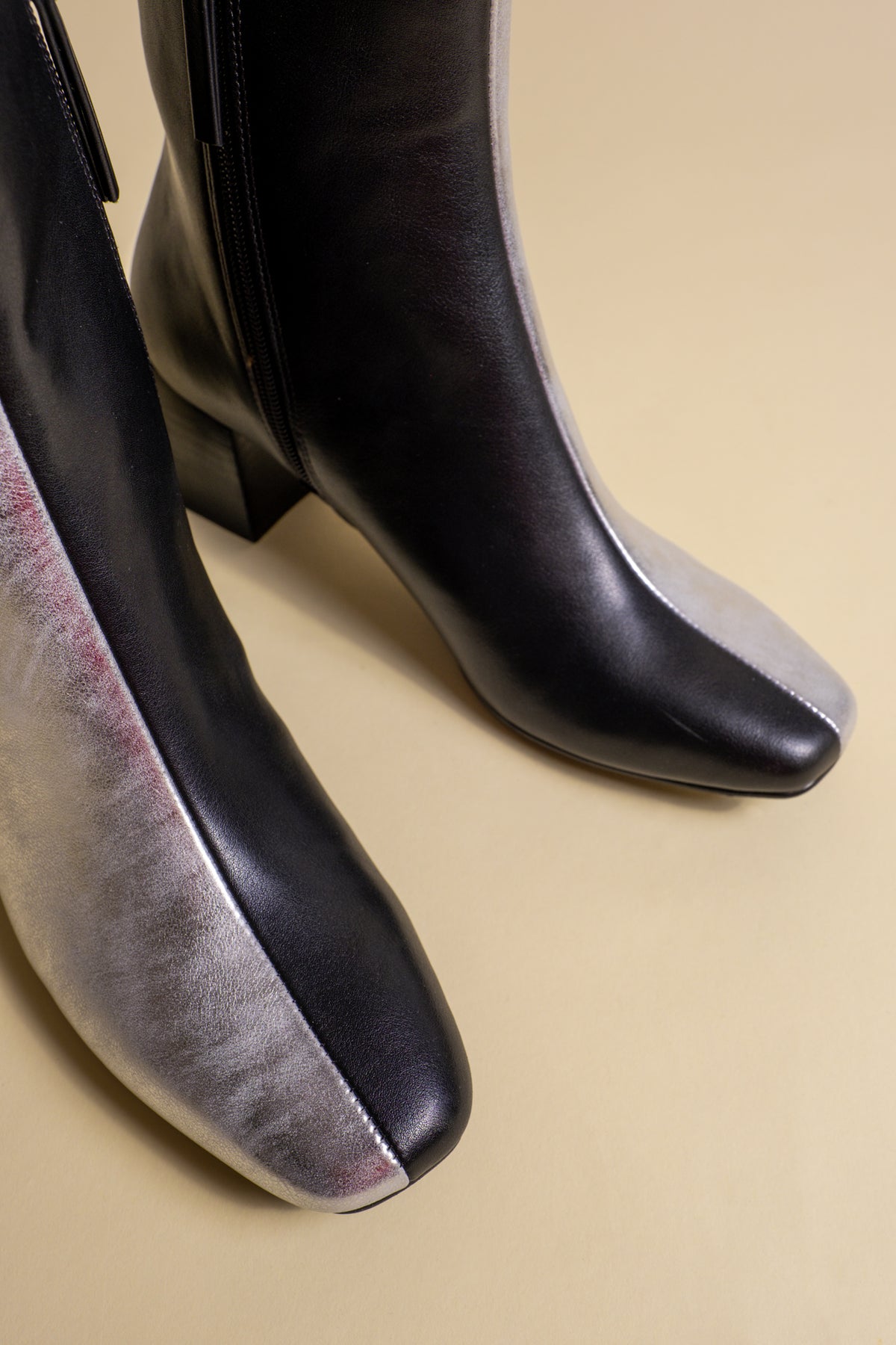 Split Up Ankle Boots