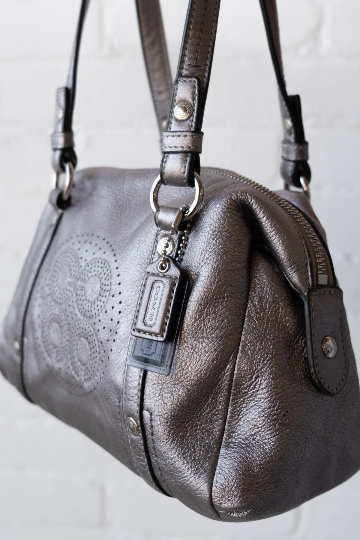 Goldduct Vintage Coach Y2K Audrey Mini Satchel
