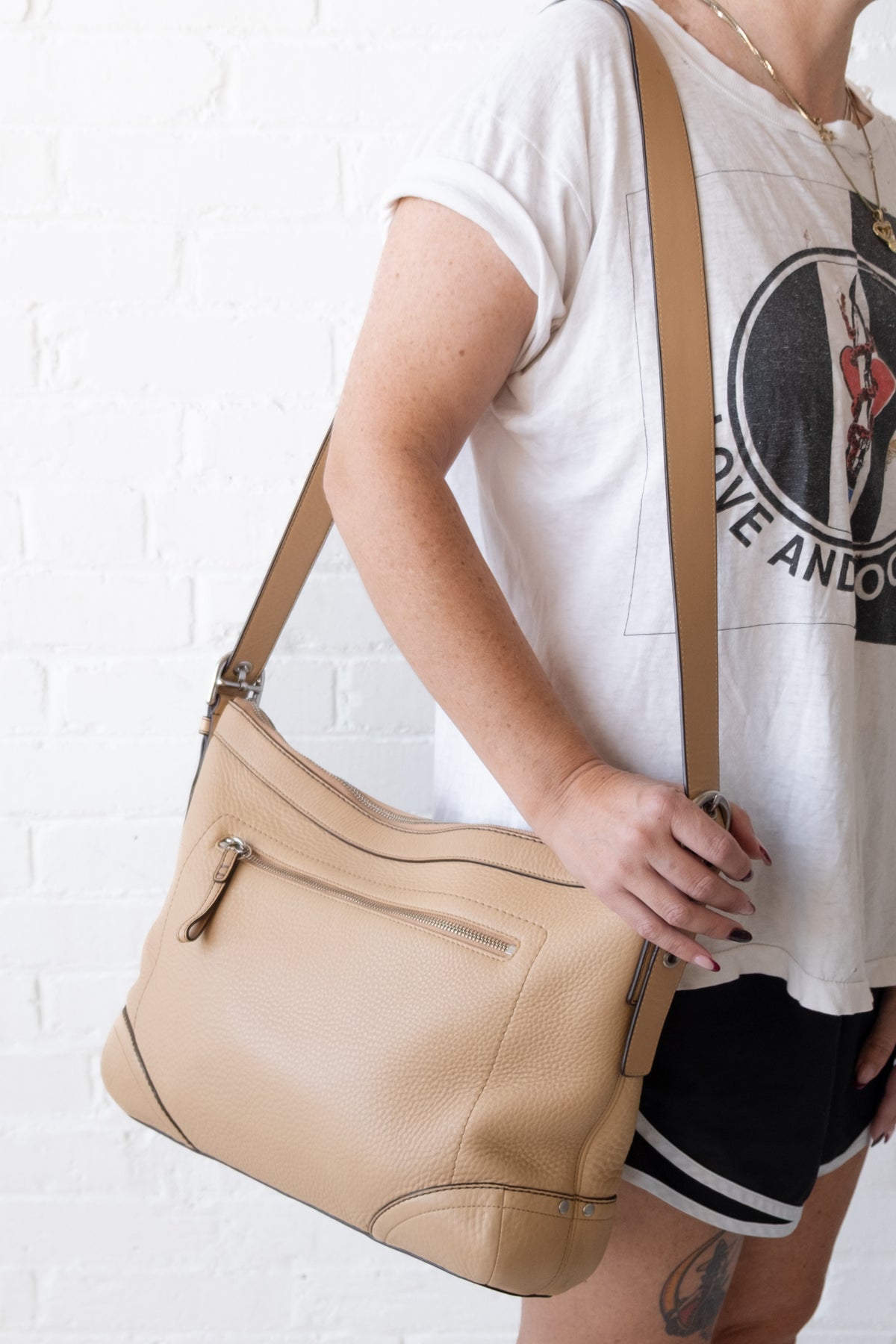 Golddust Vintage Coach Bleeker Felicia Shoulder Bag