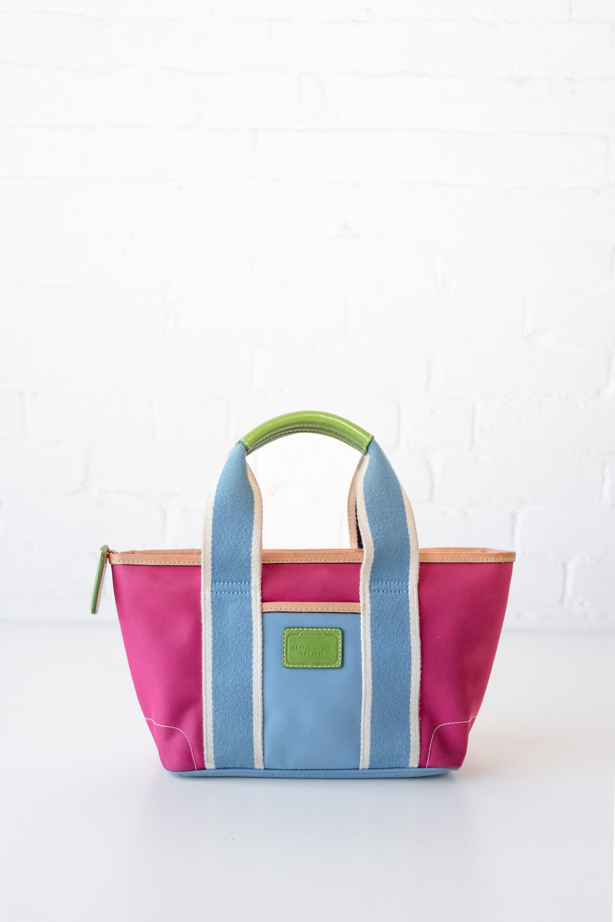 Golddust Vintage Coach Y2K Hampton Mini Tote