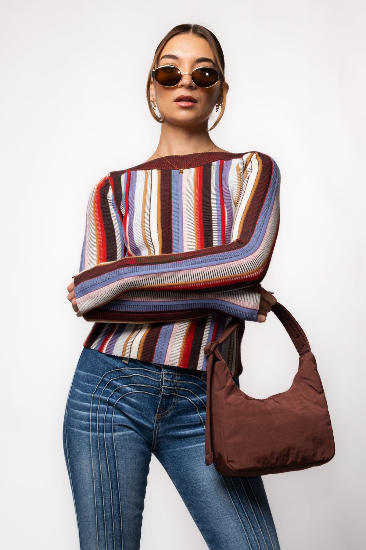 Steve Madden Serra Striped Sweater