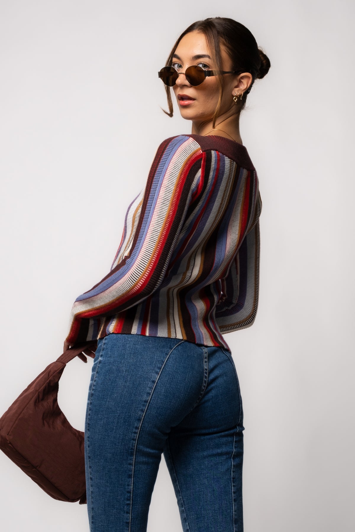 Steve Madden Serra Striped Sweater