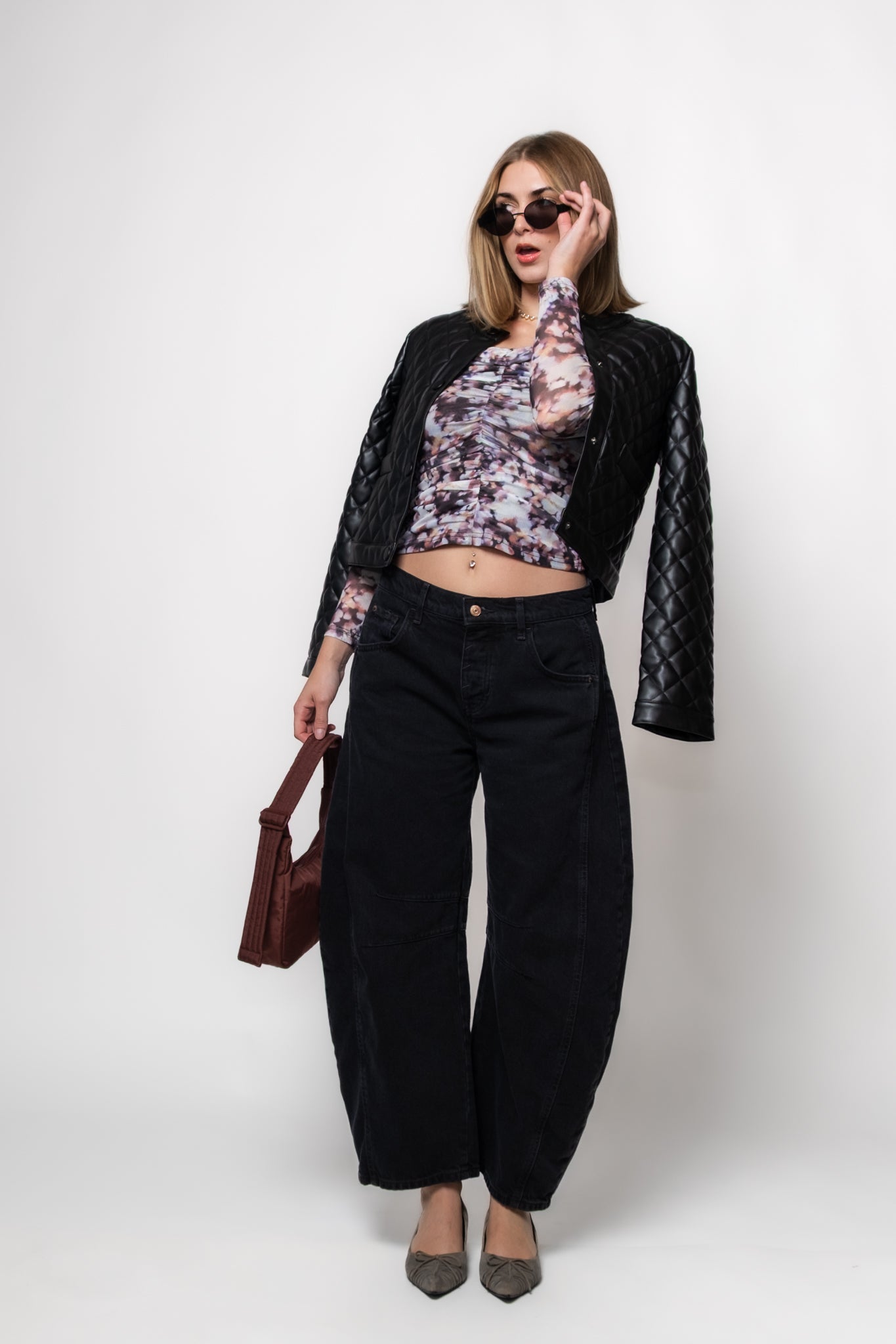 MINKPINK Audrey Off The Shoulder Mesh Top