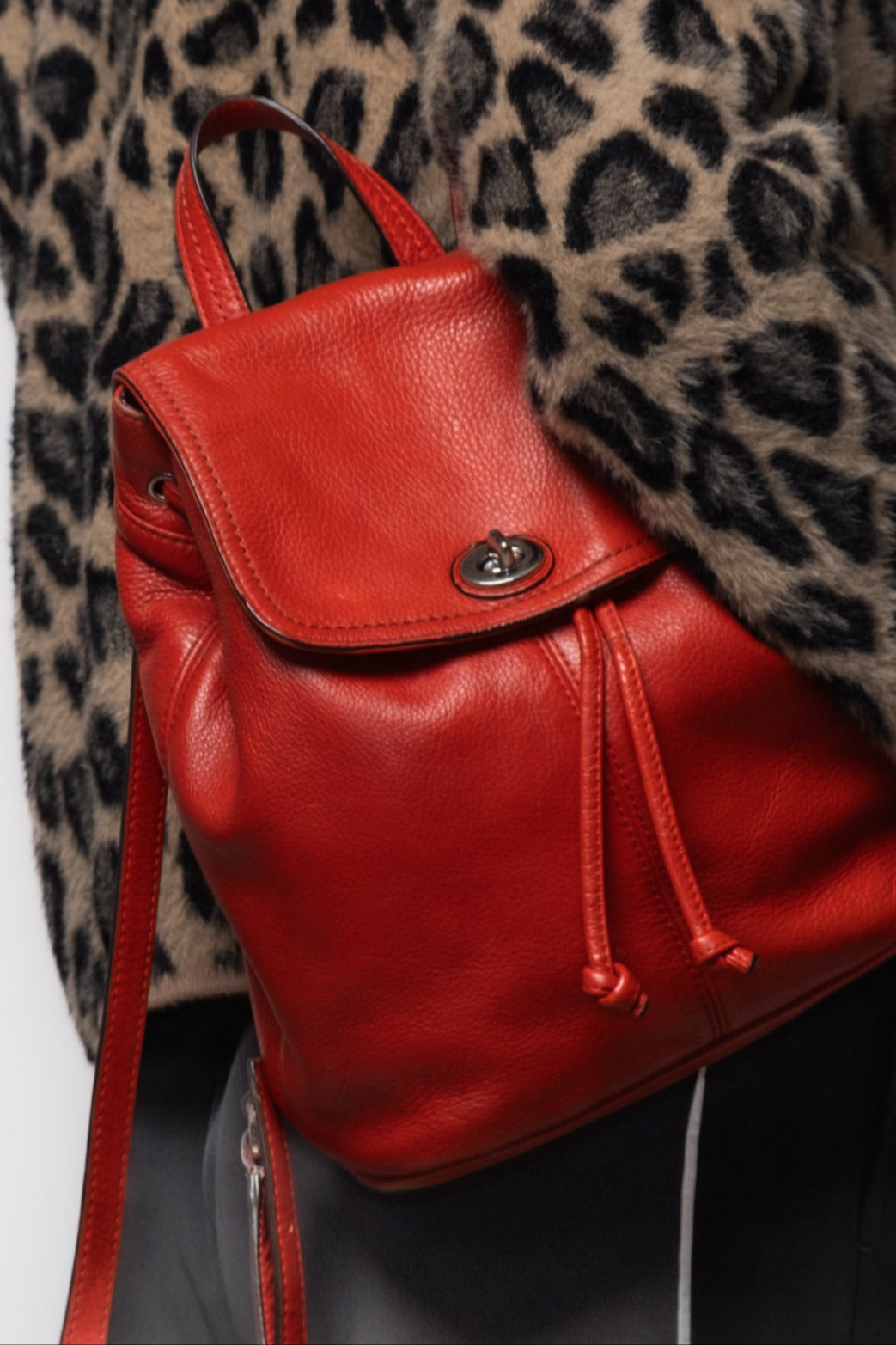 Golddust Vintage Coach Park Mini Backpack