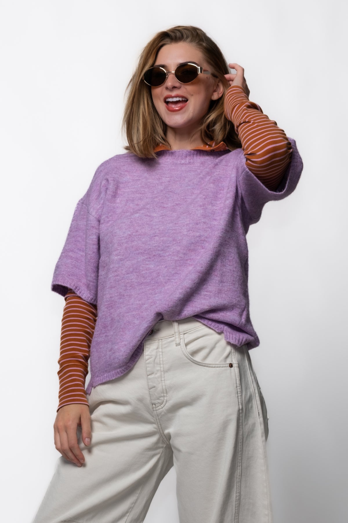 Free People Margot Sweater Tee