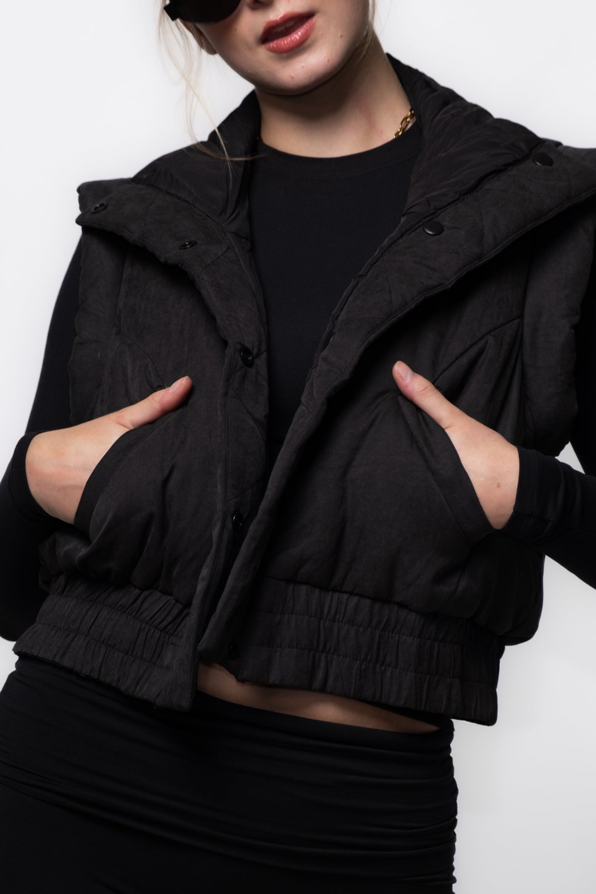 Maddie Quilted Puffer Vest