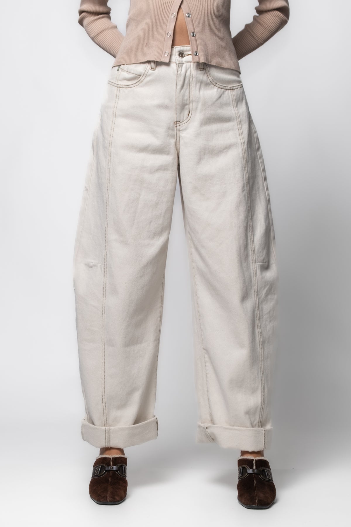French Bancha Denim Barrels