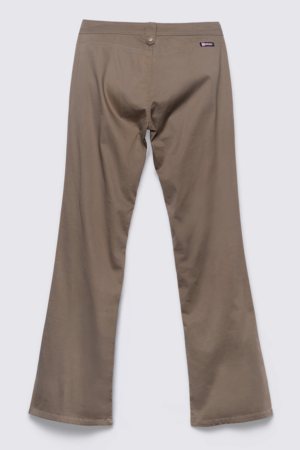 Y2K Bubblegum Snap Pocket Flare Trousers