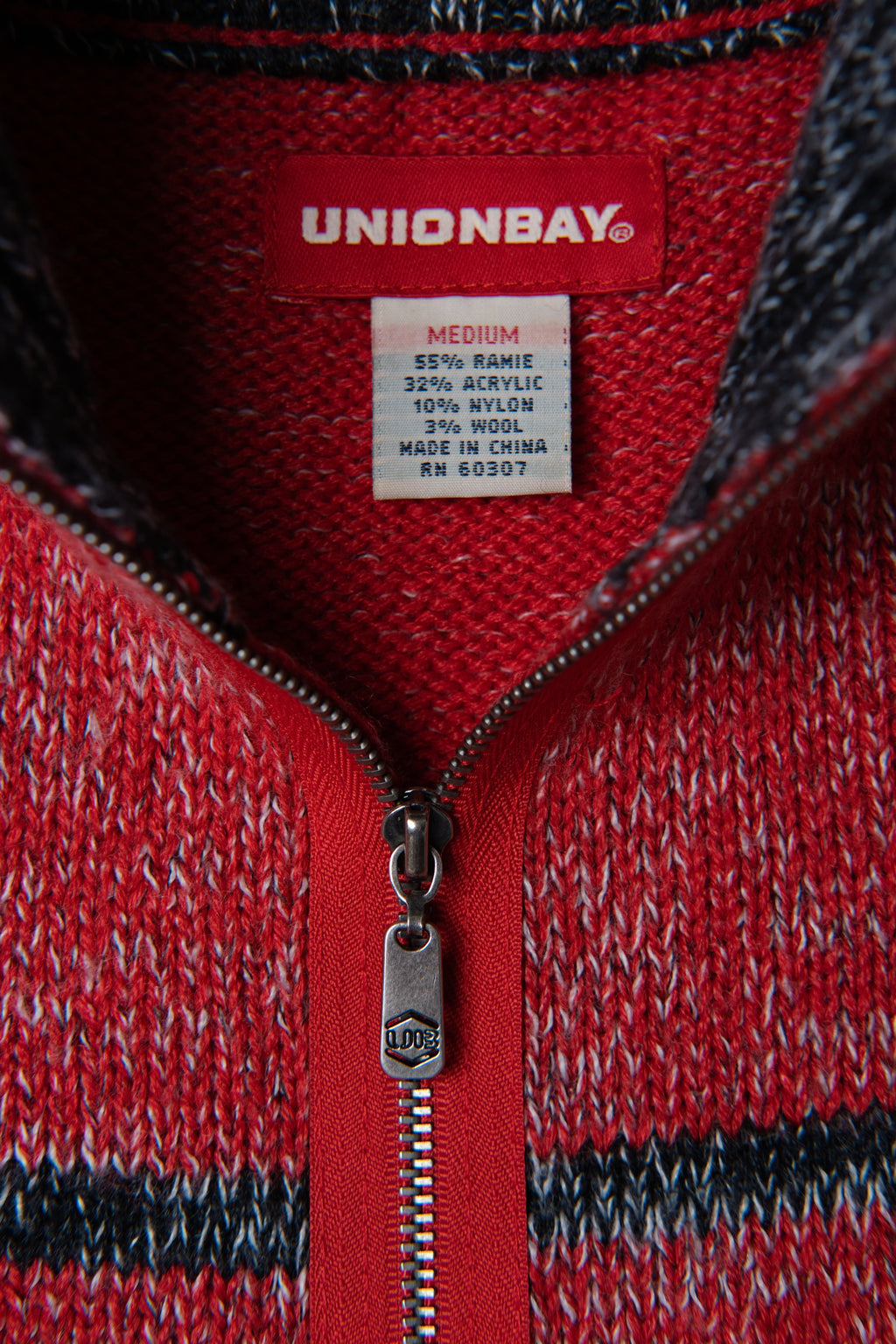 Y2K Unionbay Half Zip Sweater