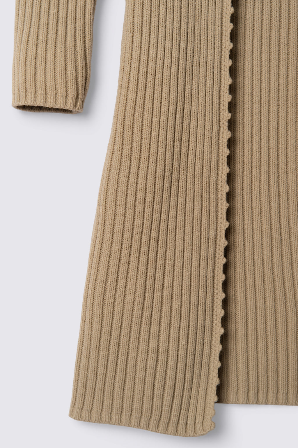 90s GAS Tie Front Midi Cardigan