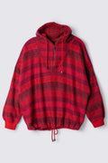 Early 90s Express French Country Oversize Fleece Hoodie