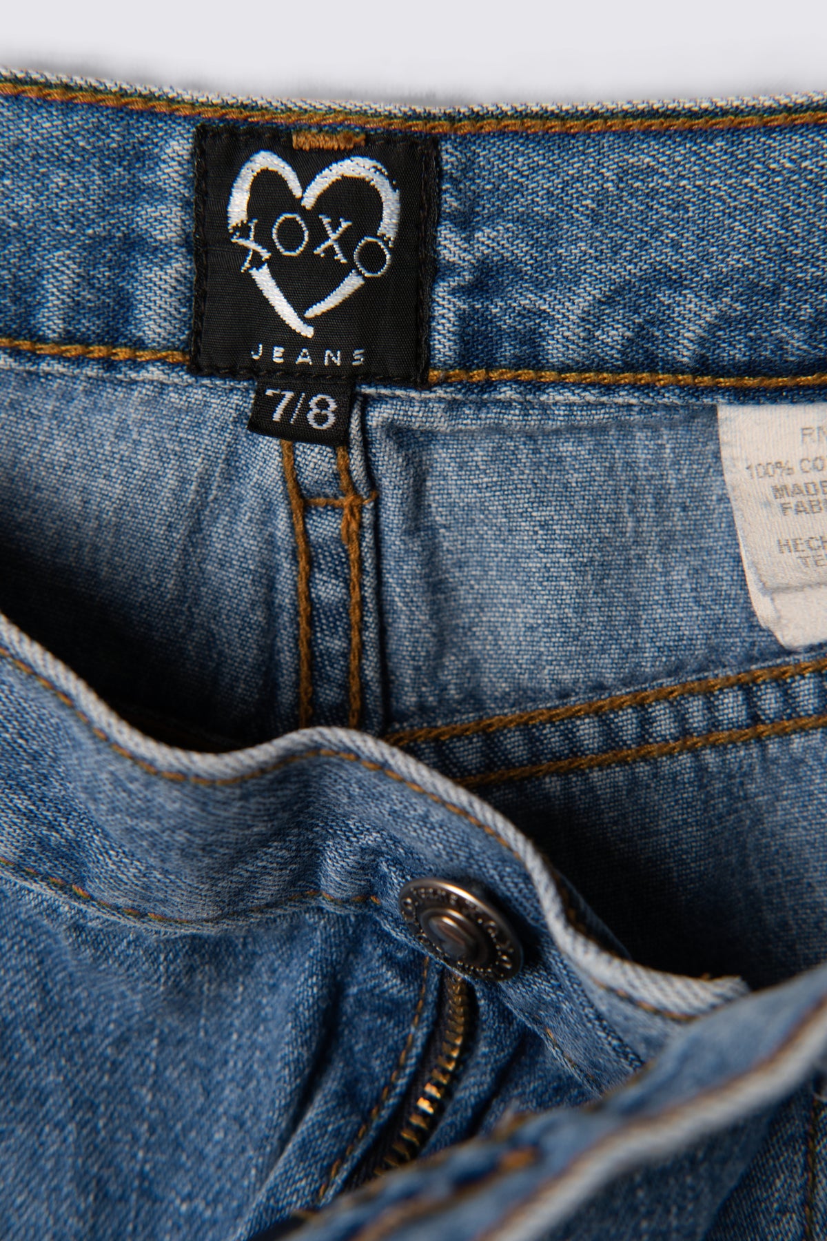 Y2K XOXO Lowrise Laceup Flares