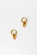 Link Chain Huggie Hoops