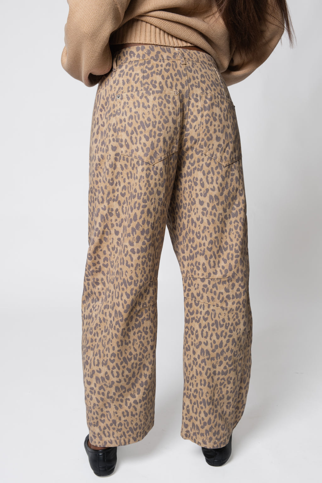 Cat Call Baby Barrel Jeans