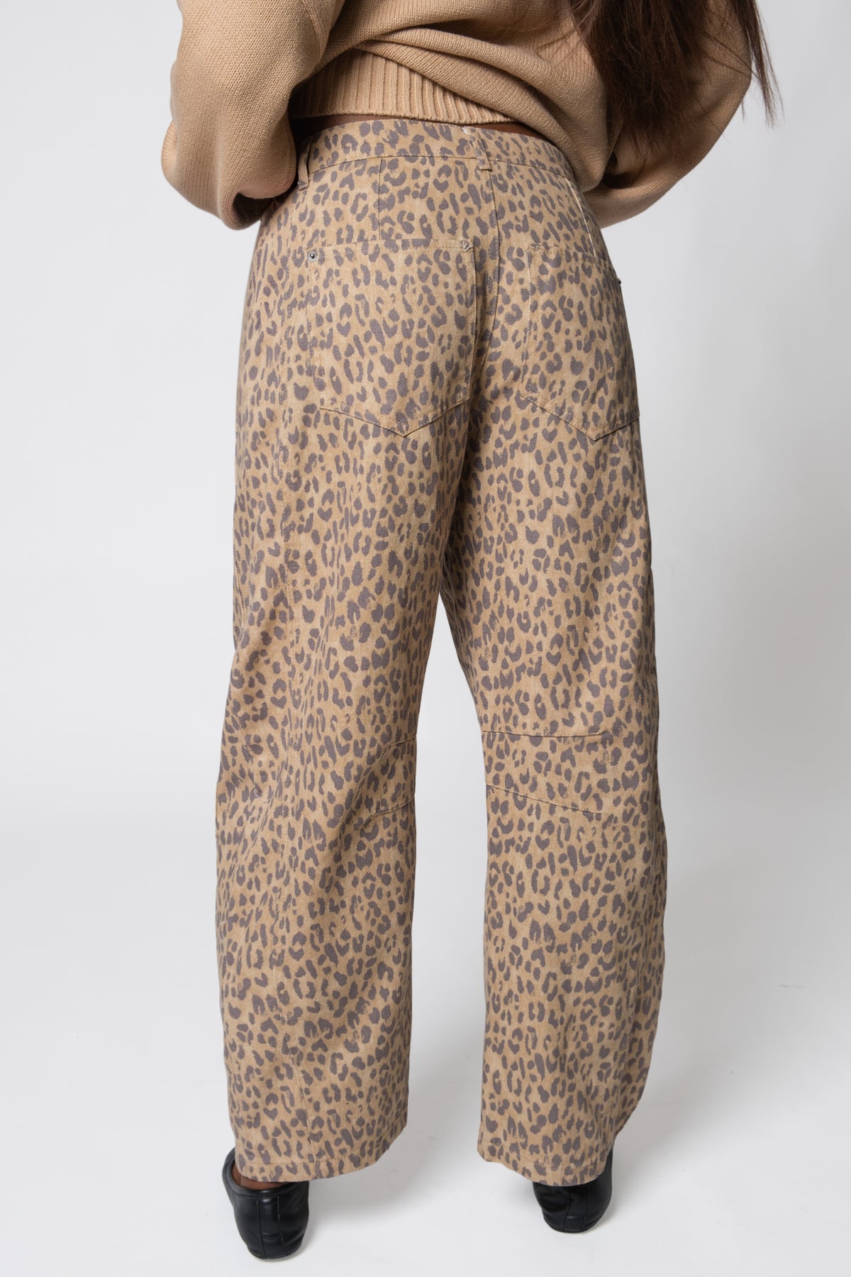 Cat Call Baby Barrel Jeans