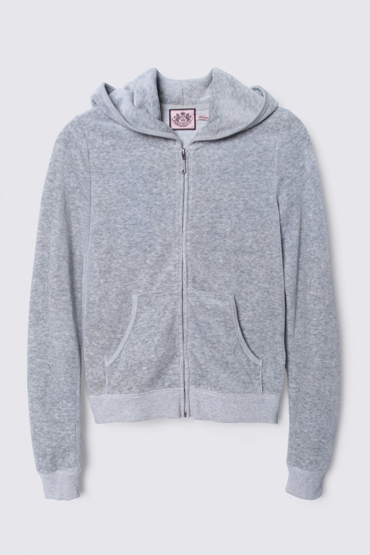 Y2K Juicy Couture Studded Starburst Velour Hoodie