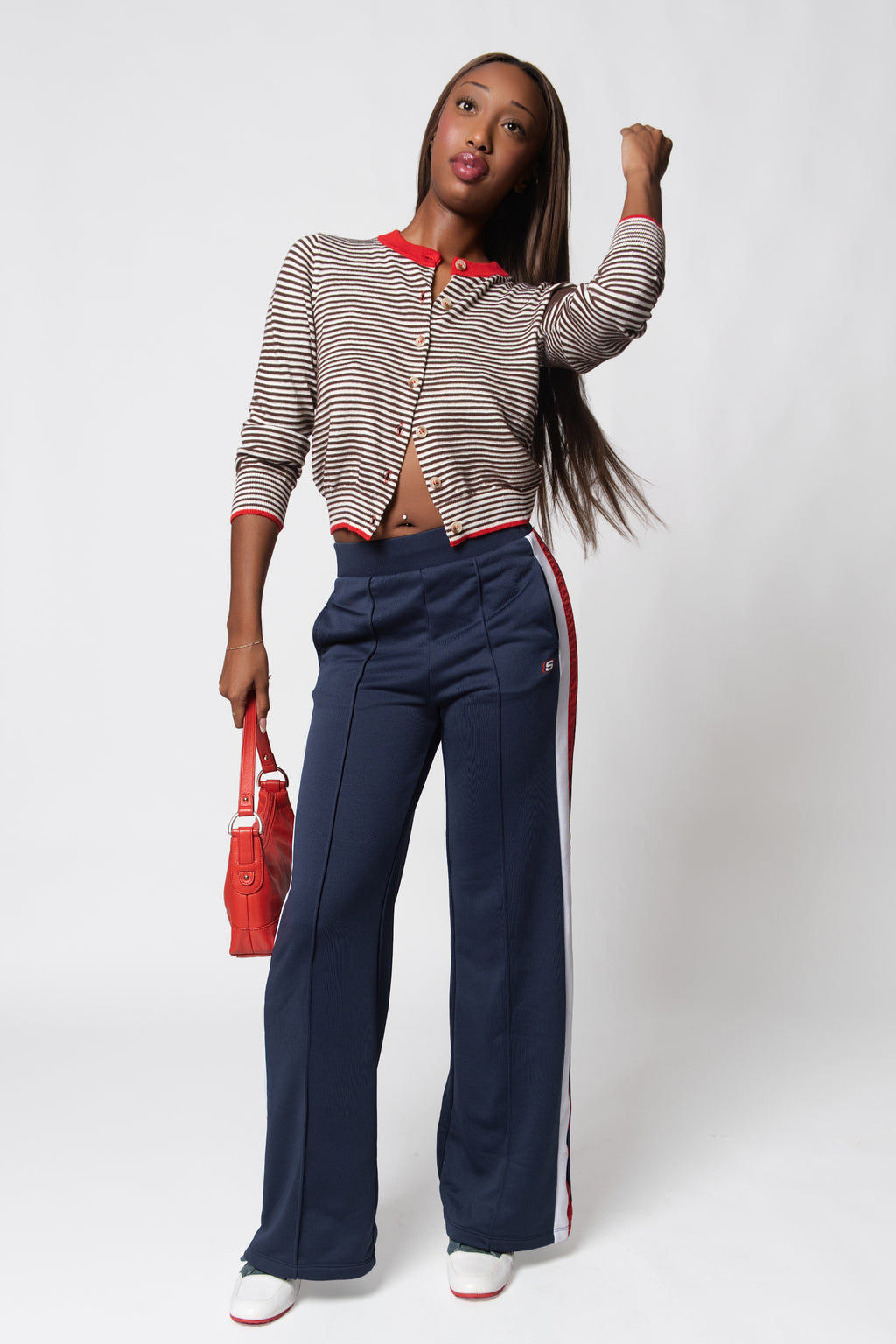 90s Skechers Side Stripe Track Pants
